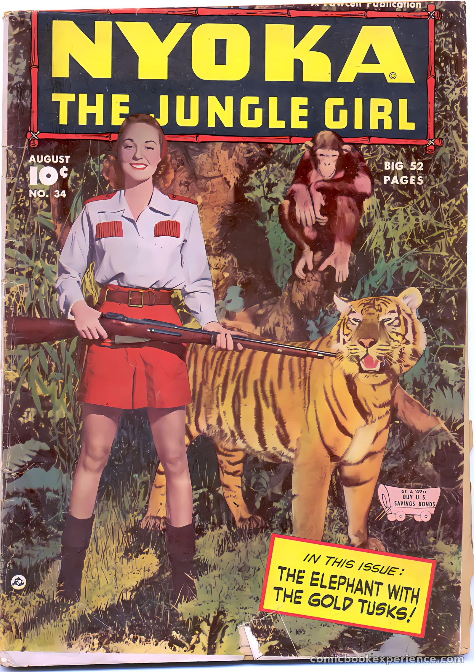 Nyoka the Jungle Girl #34 — page 1 of 52