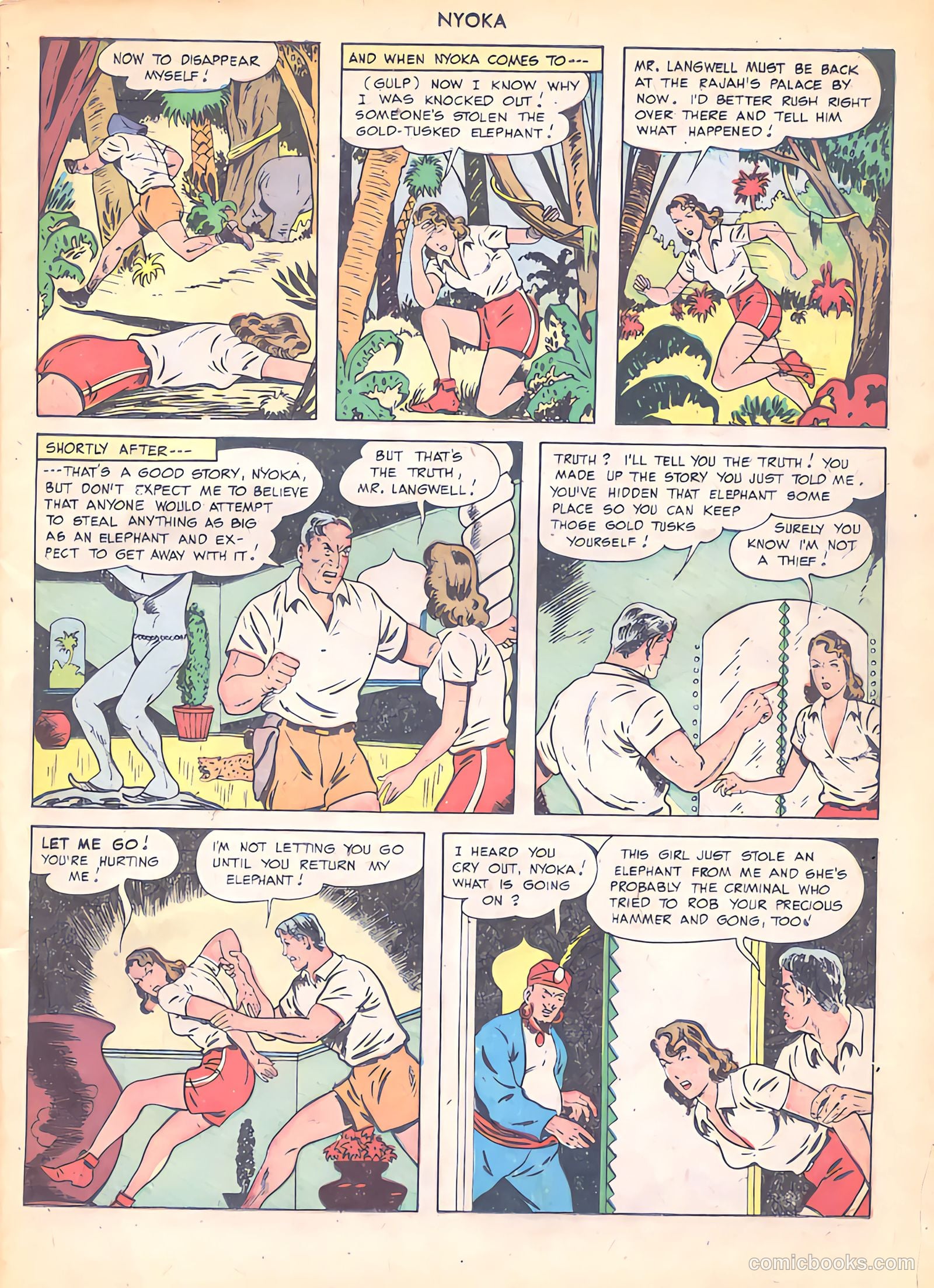 Nyoka the Jungle Girl #34 — page 11 of 52