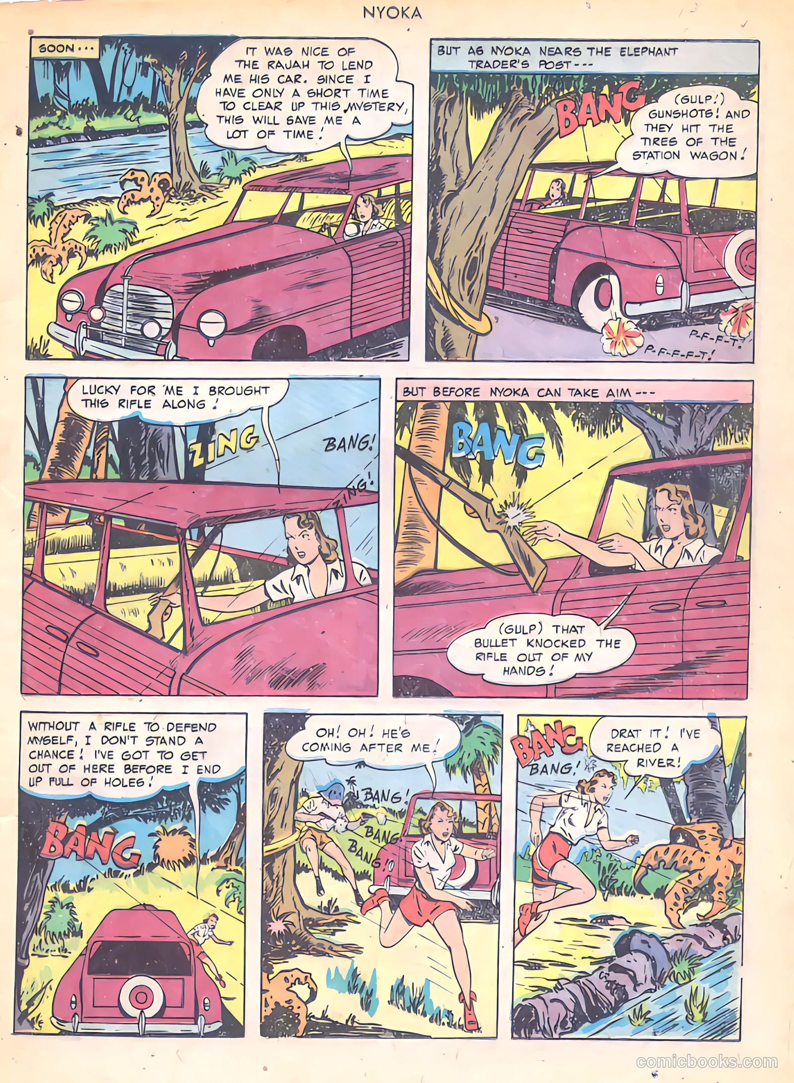 Nyoka the Jungle Girl #34 — page 13 of 52