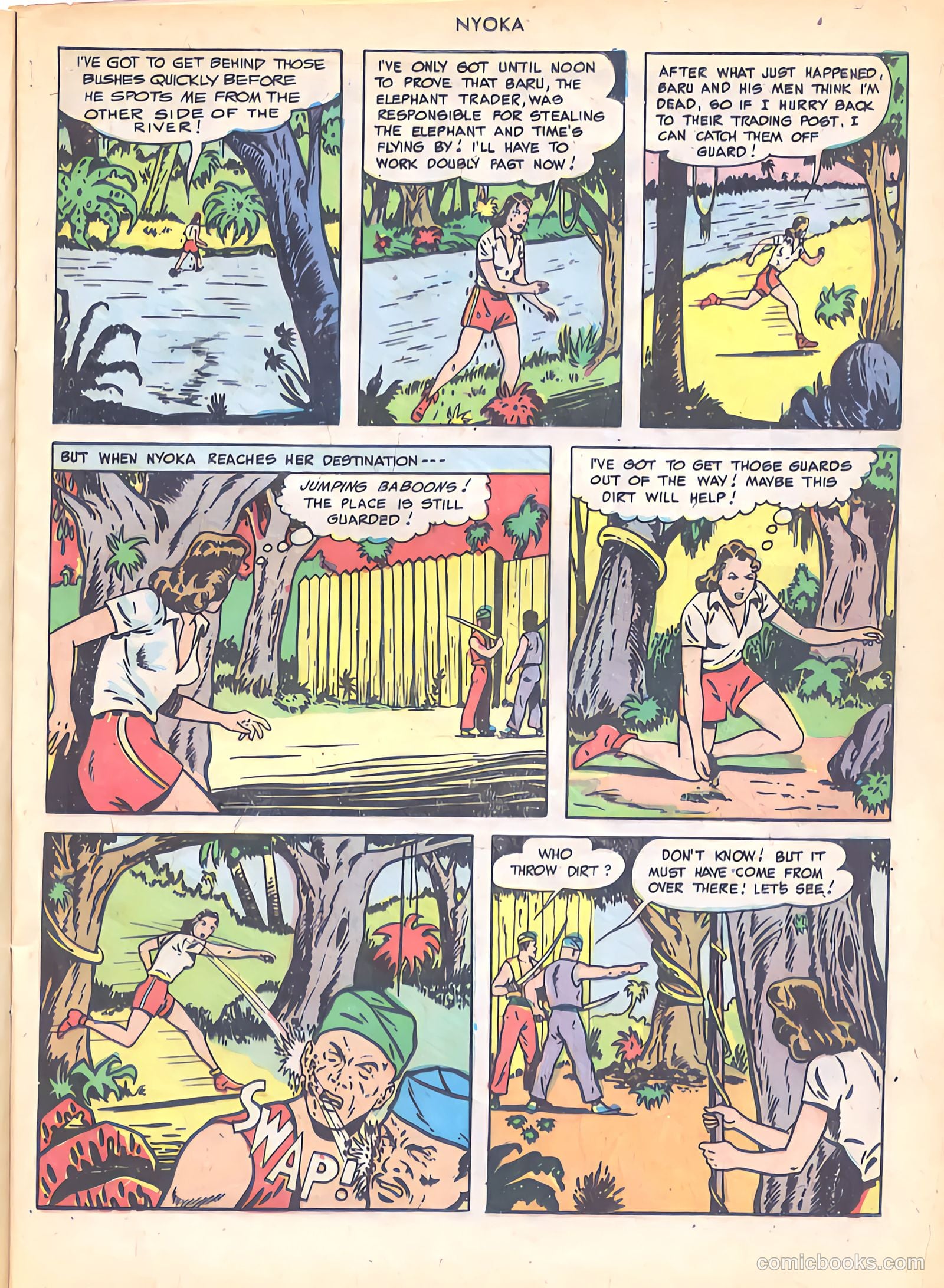 Nyoka the Jungle Girl #34 — page 17 of 52