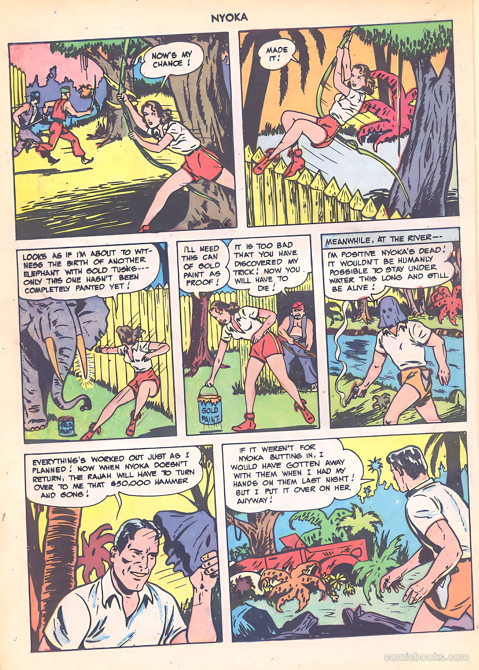 Nyoka the Jungle Girl #34 — page 18 of 52