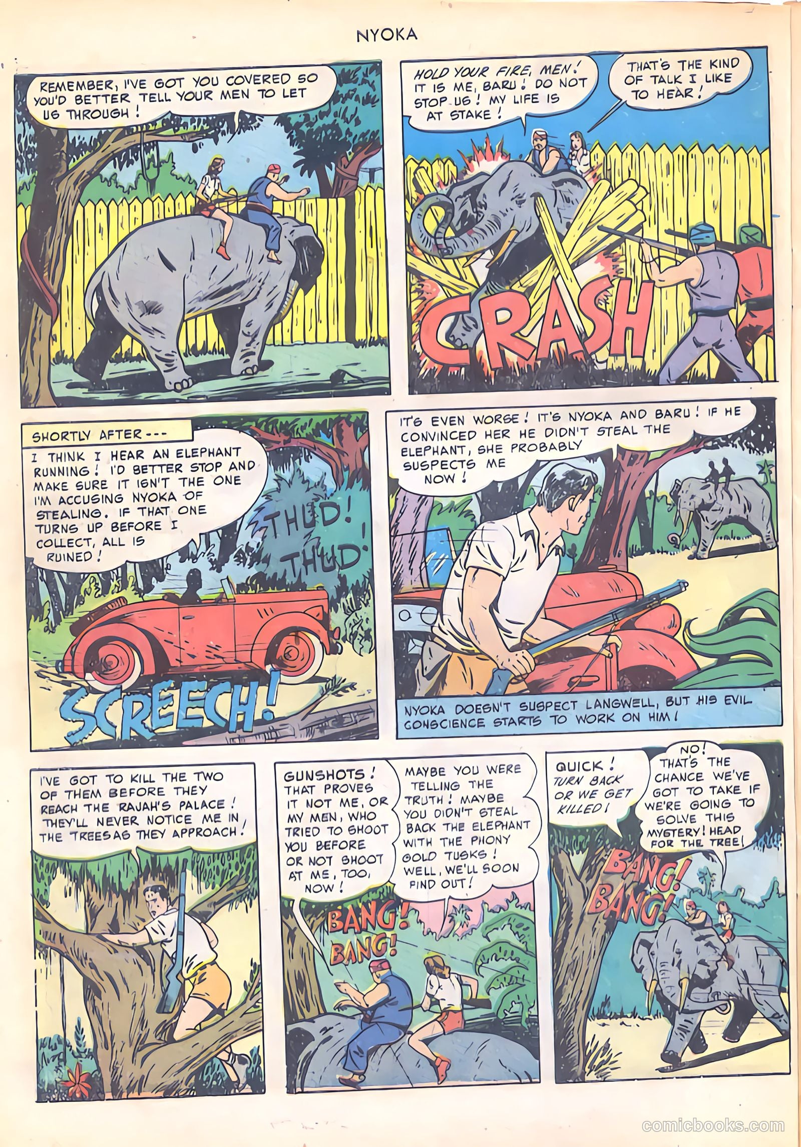 Nyoka the Jungle Girl #34 — page 20 of 52