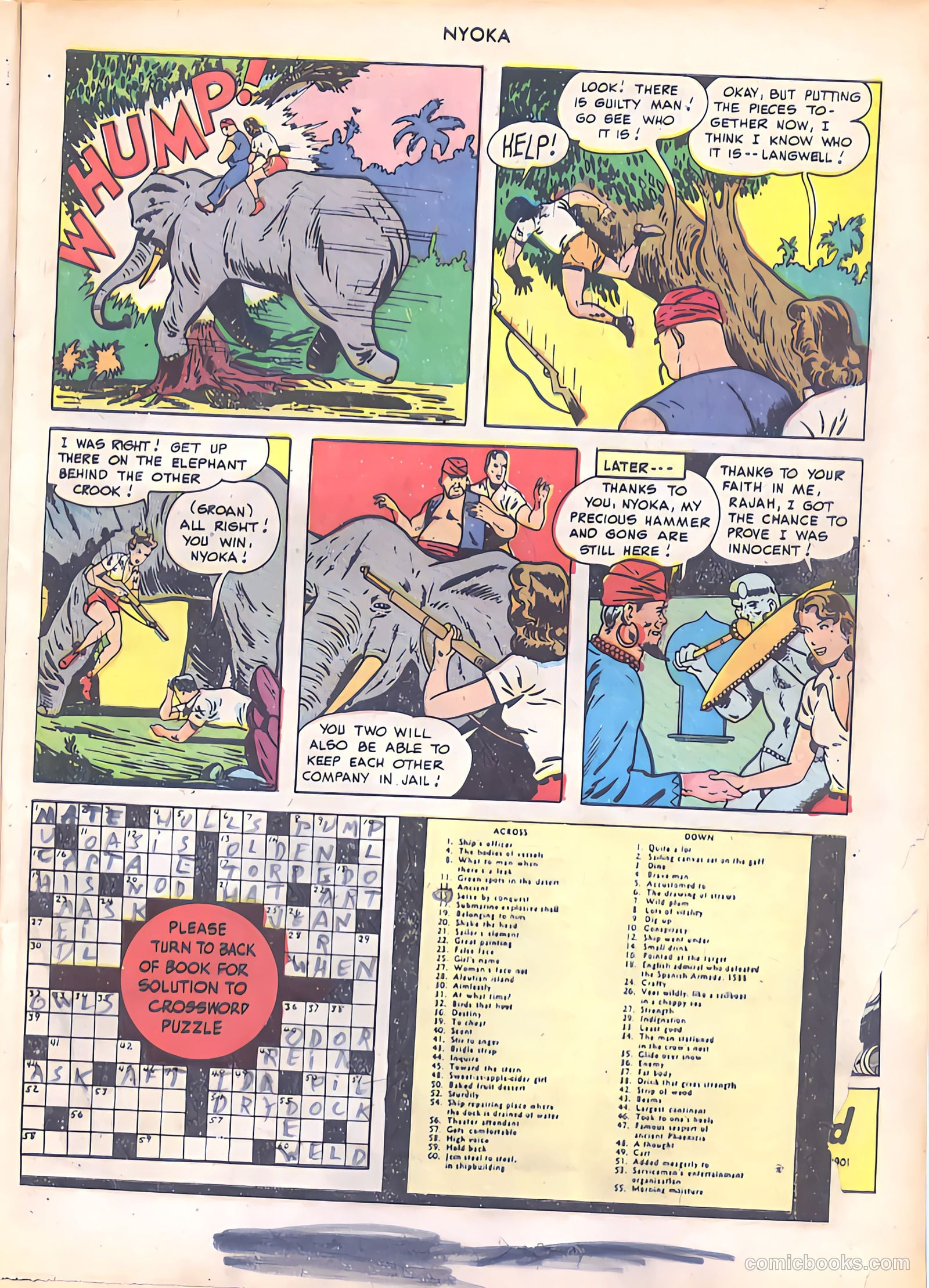 Nyoka the Jungle Girl #34 — page 21 of 52
