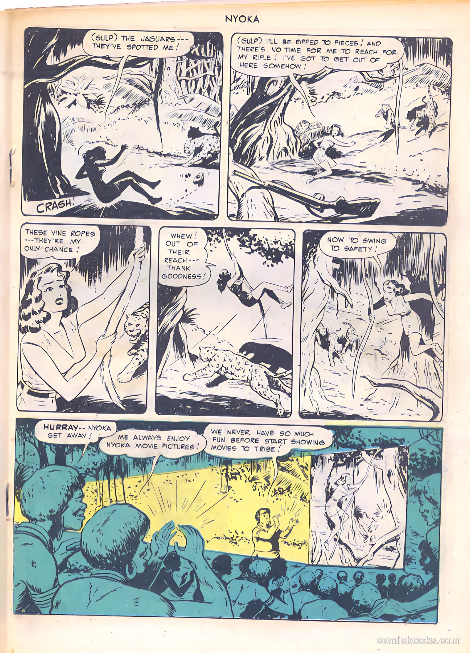 Nyoka the Jungle Girl #34 — page 27 of 52