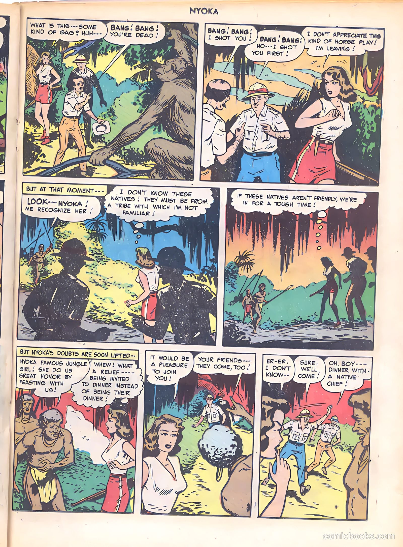 Nyoka the Jungle Girl #34 — page 29 of 52