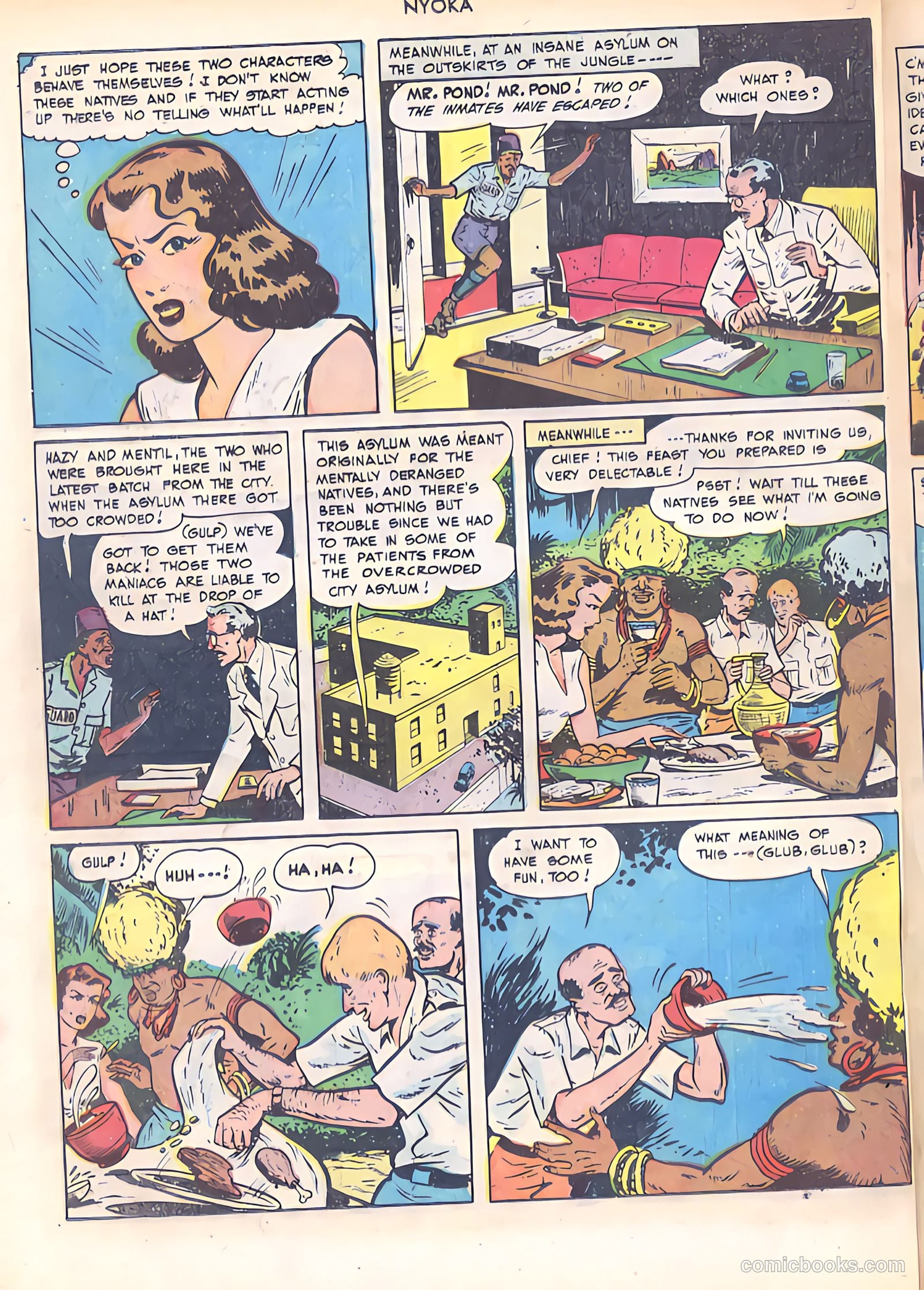 Nyoka the Jungle Girl #34 — page 30 of 52