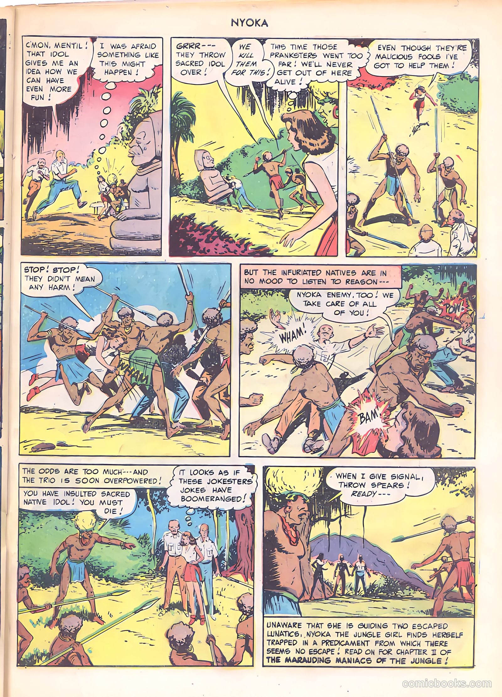 Nyoka the Jungle Girl #34 — page 31 of 52
