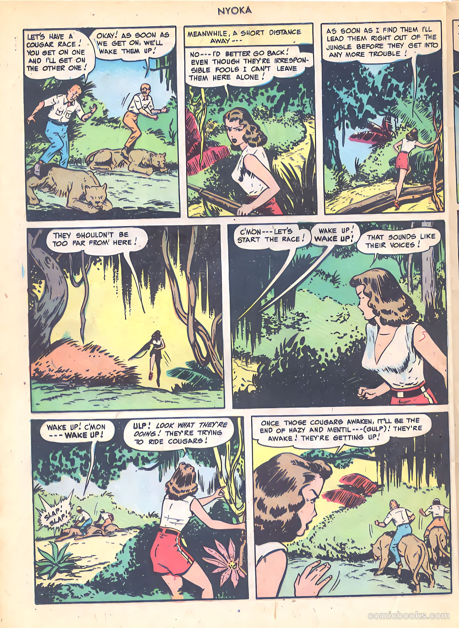 Nyoka the Jungle Girl #34 — page 36 of 52