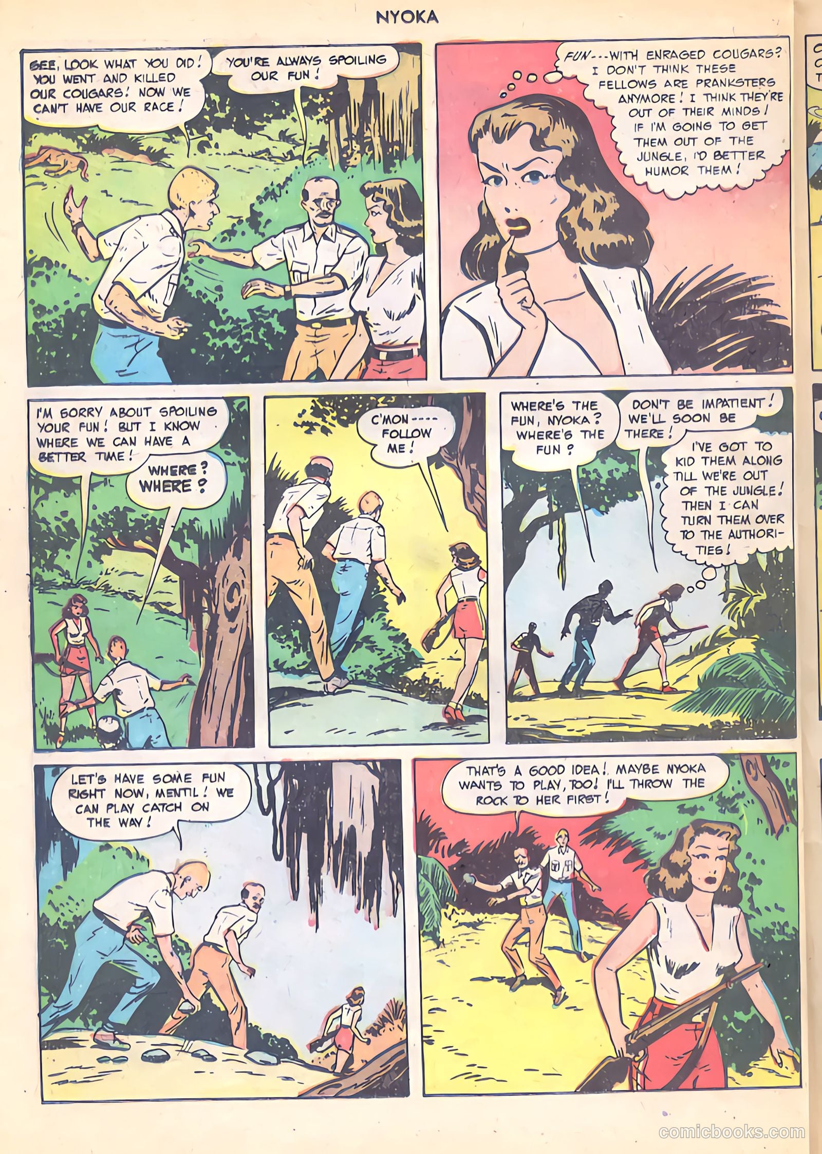 Nyoka the Jungle Girl #34 — page 38 of 52