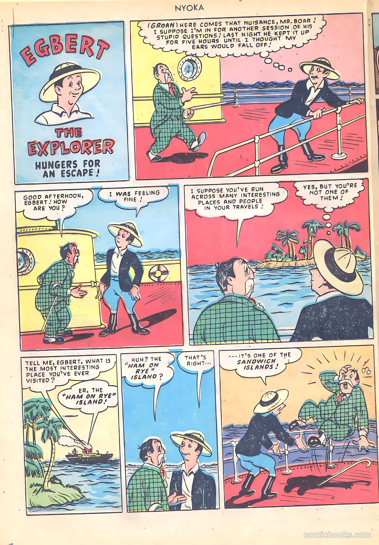 Nyoka the Jungle Girl #34 — page 40 of 52