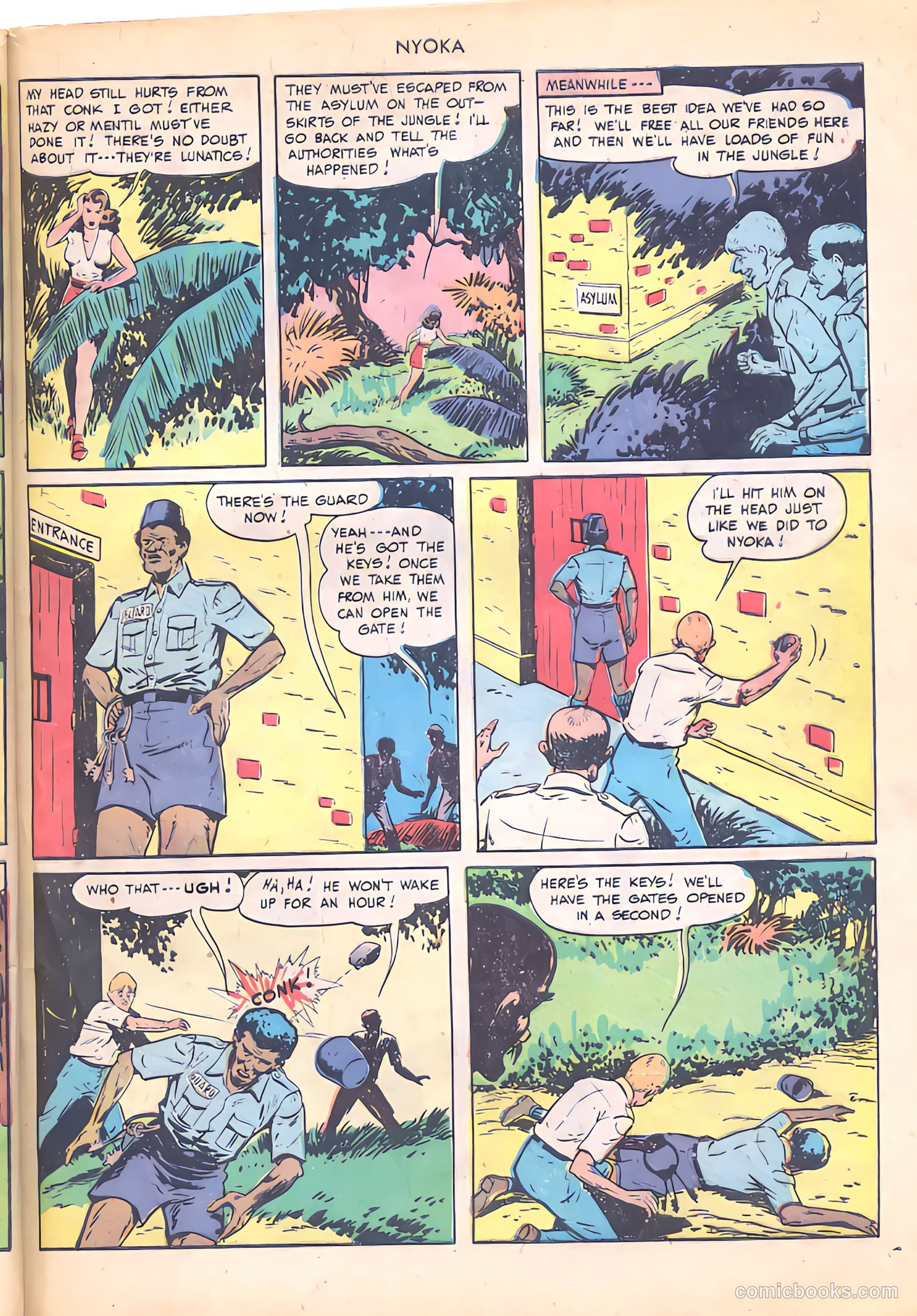 Nyoka the Jungle Girl #34 — page 45 of 52