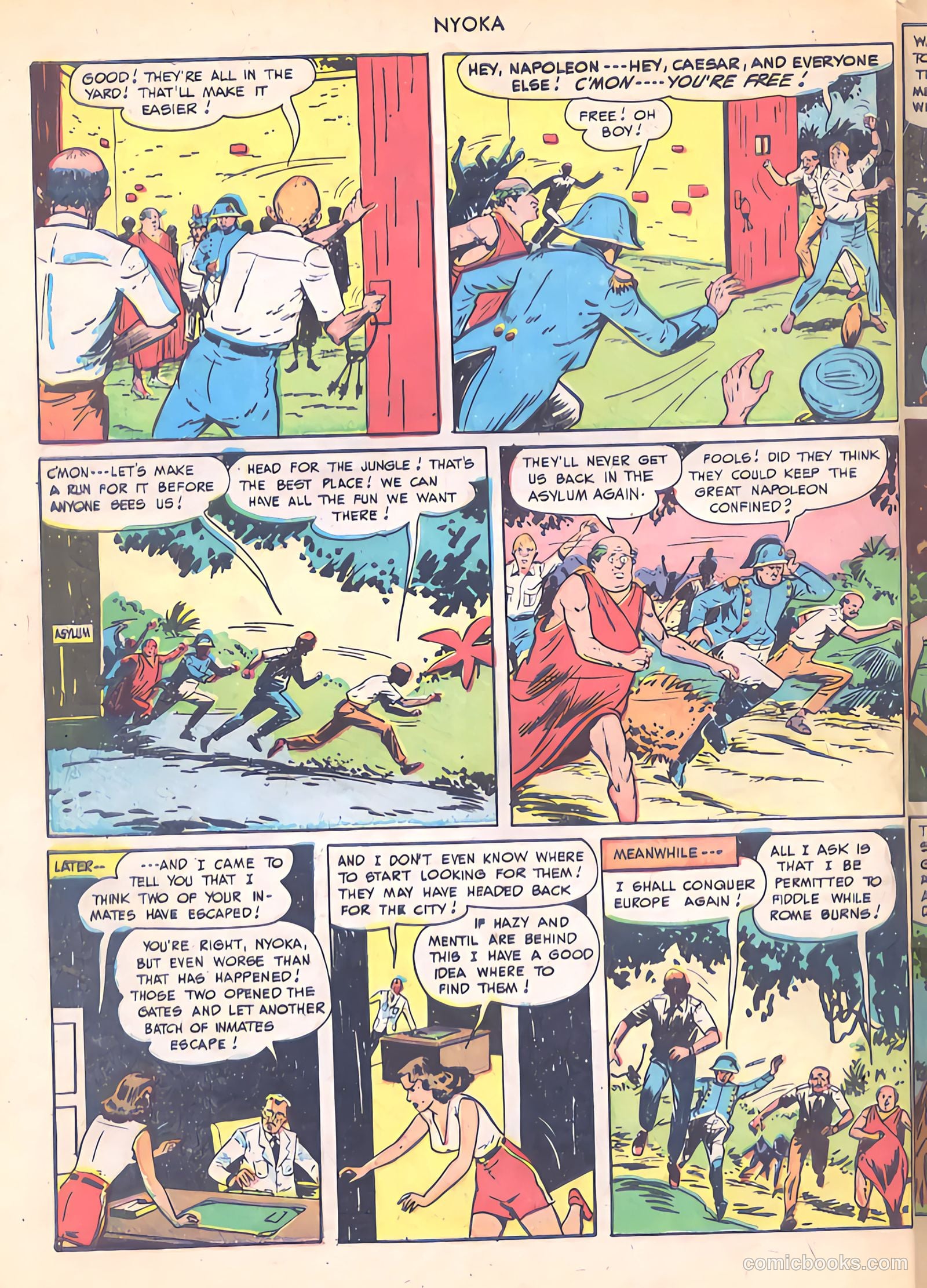 Nyoka the Jungle Girl #34 — page 46 of 52