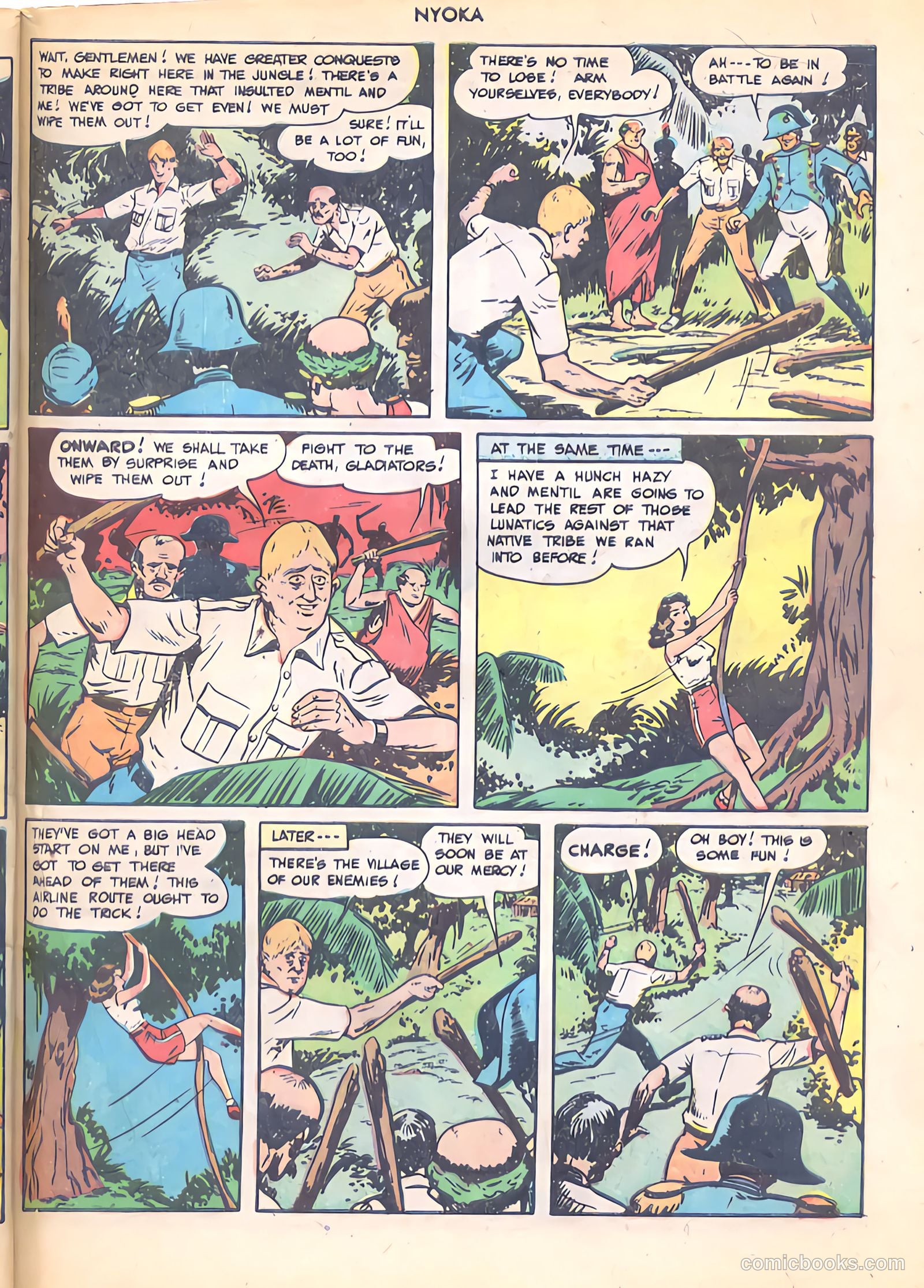 Nyoka the Jungle Girl #34 — page 47 of 52