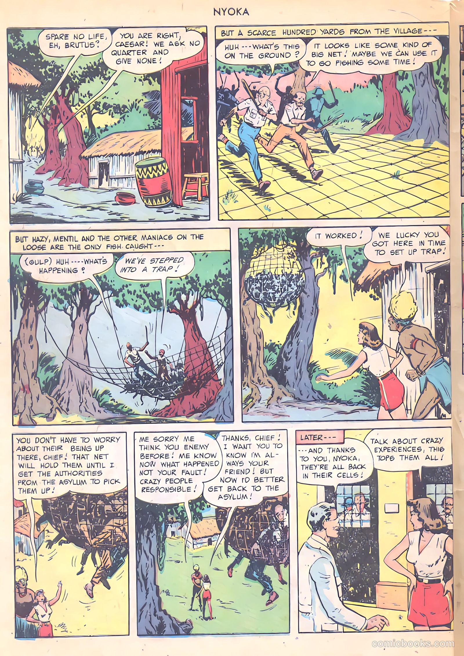Nyoka the Jungle Girl #34 — page 48 of 52