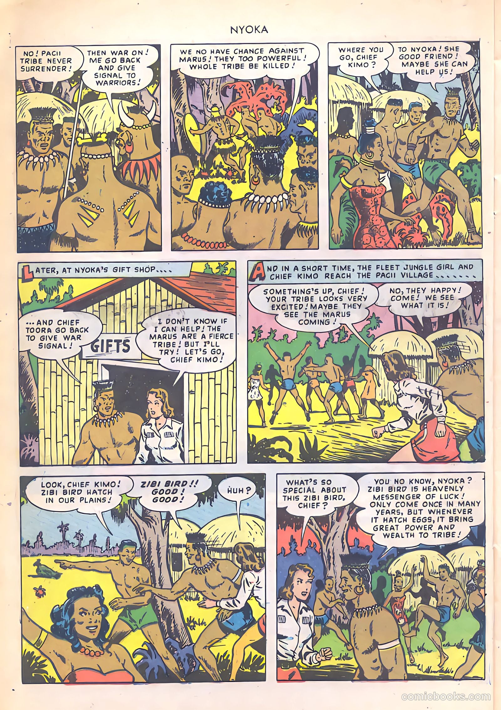 Nyoka the Jungle Girl #35 — page 4 of 52