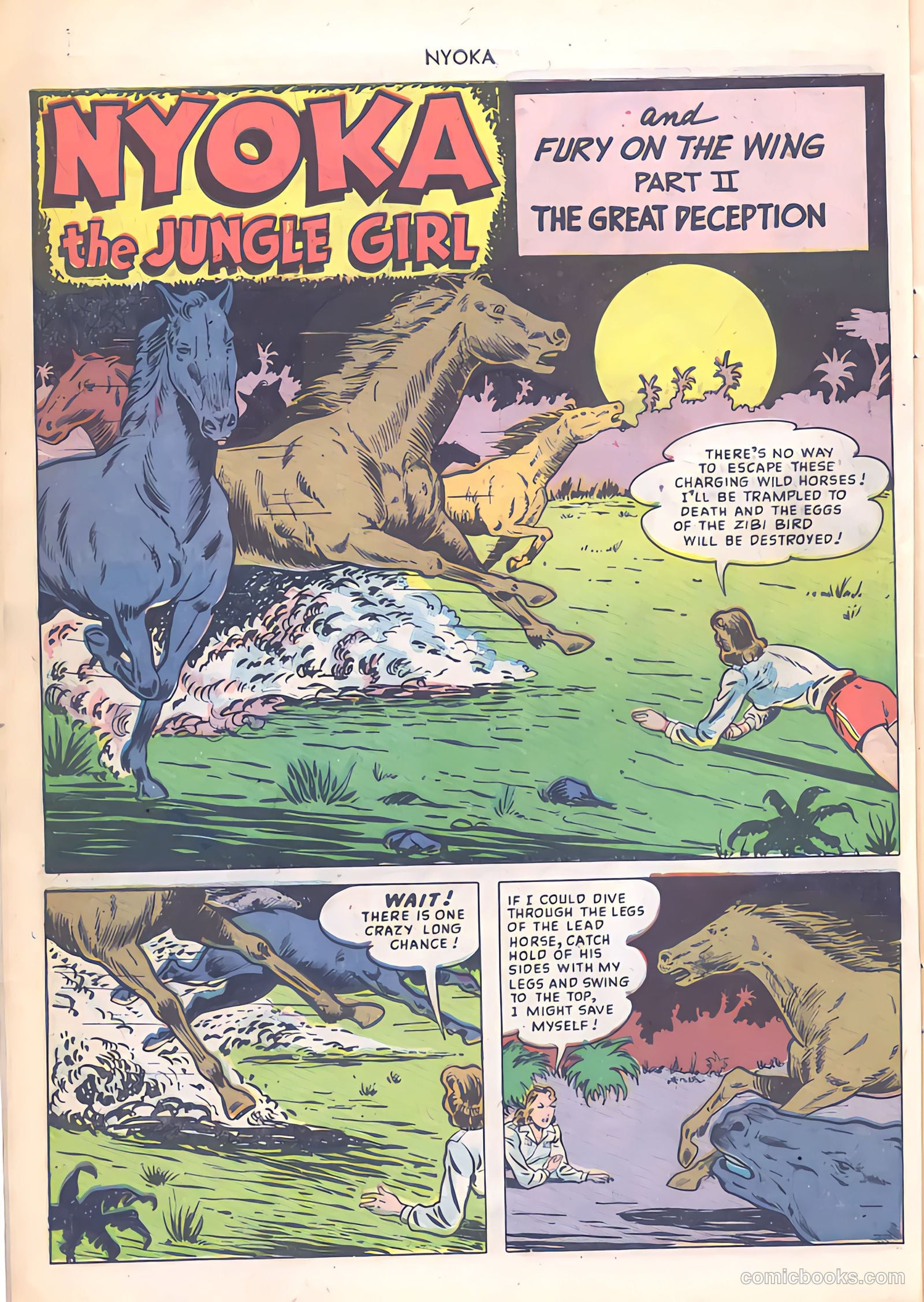 Nyoka the Jungle Girl #35 — page 10 of 52