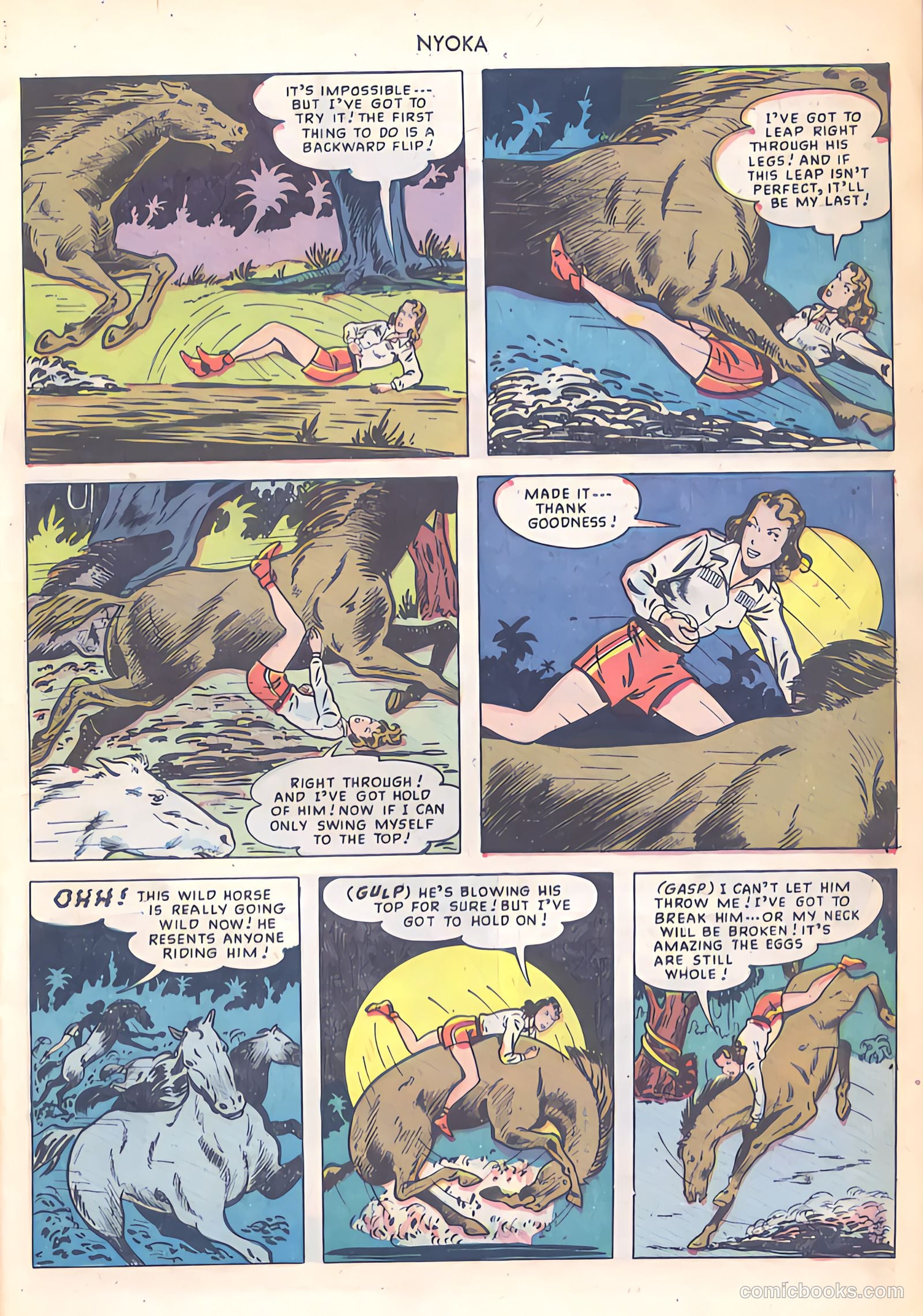 Nyoka the Jungle Girl #35 — page 11 of 52