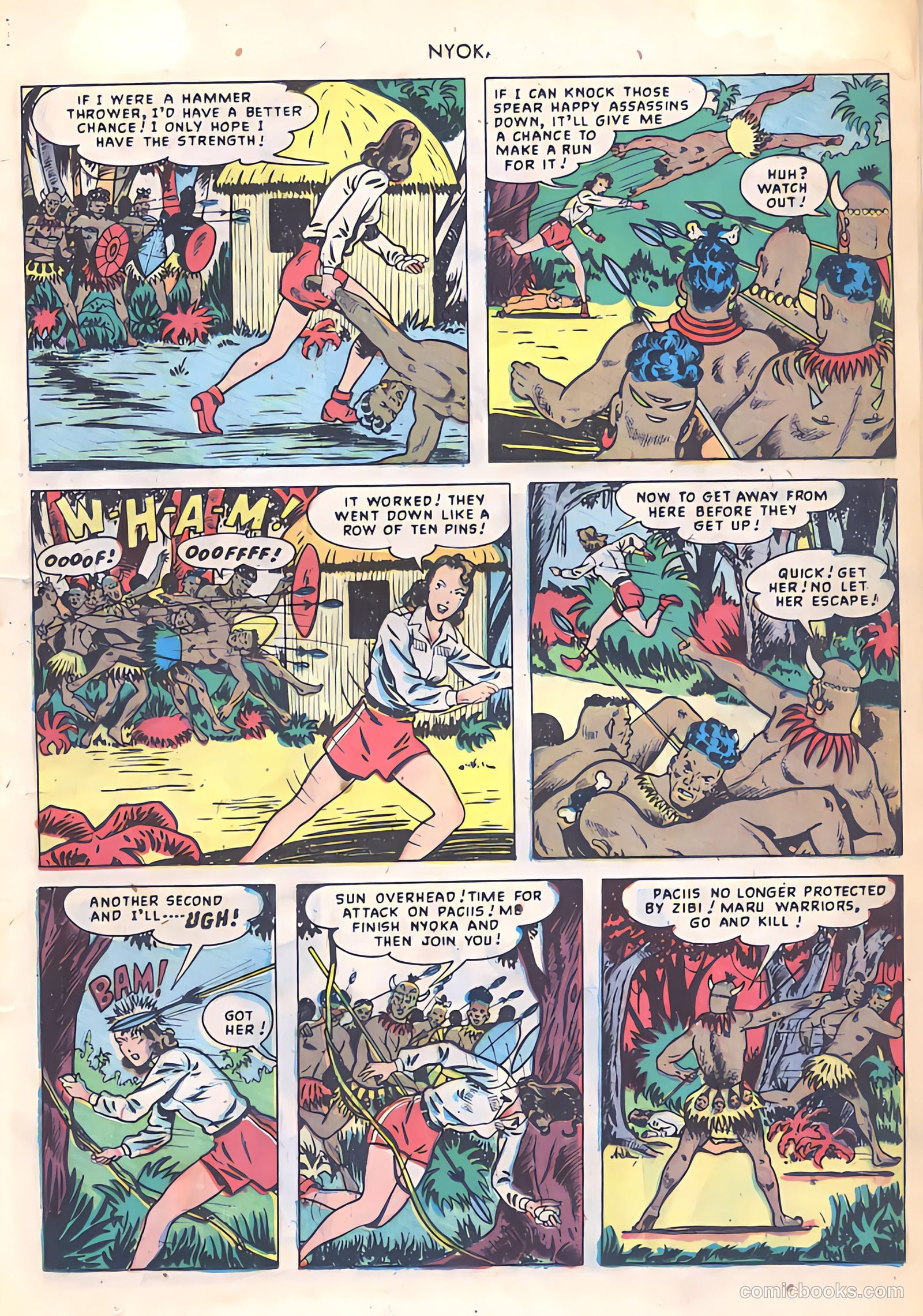 Nyoka the Jungle Girl #35 — page 25 of 52