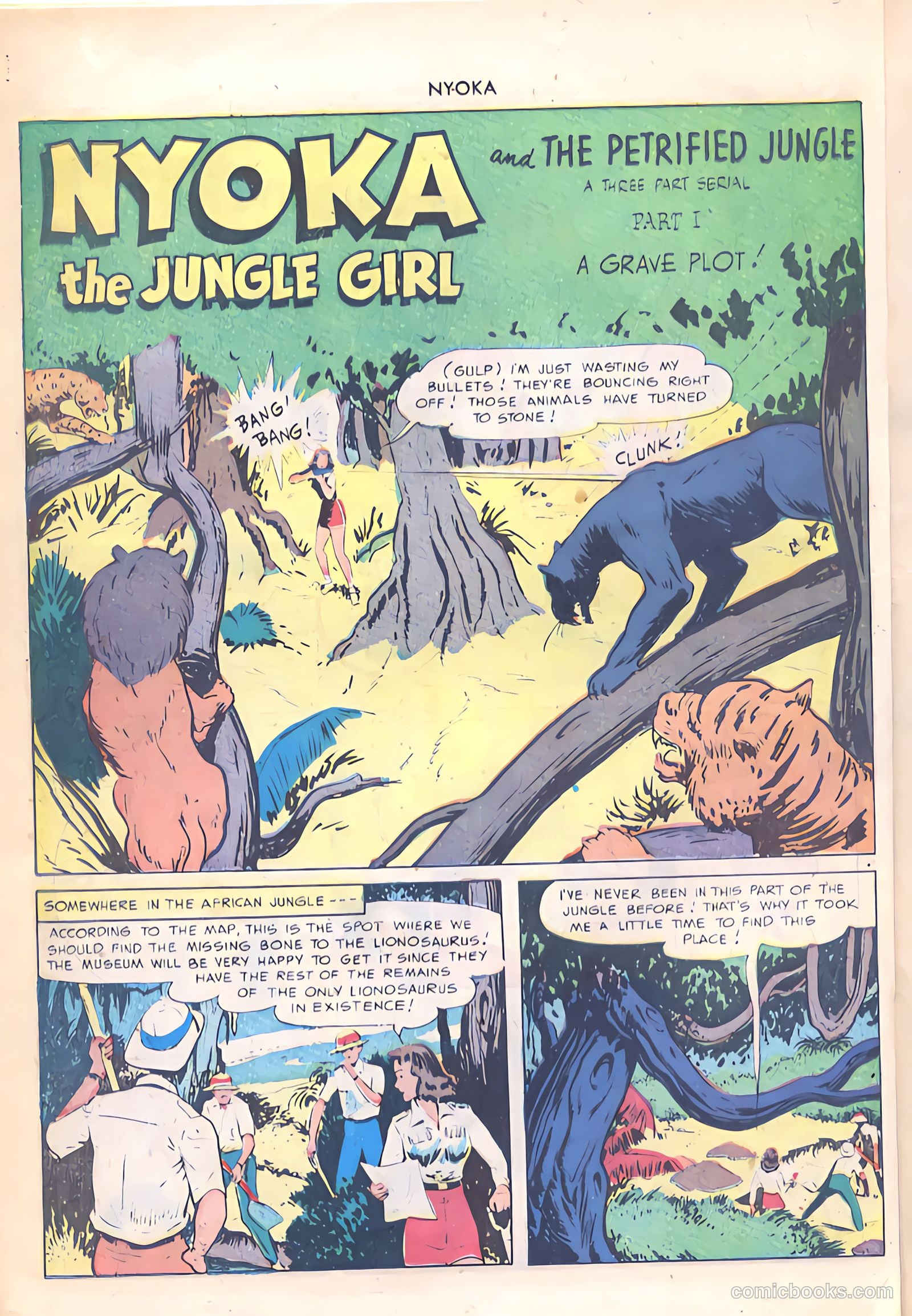 Nyoka the Jungle Girl #35 — page 30 of 52