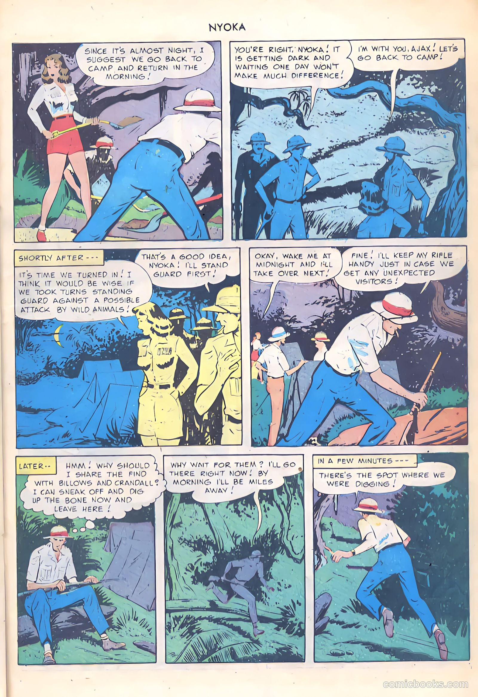 Nyoka the Jungle Girl #35 — page 31 of 52