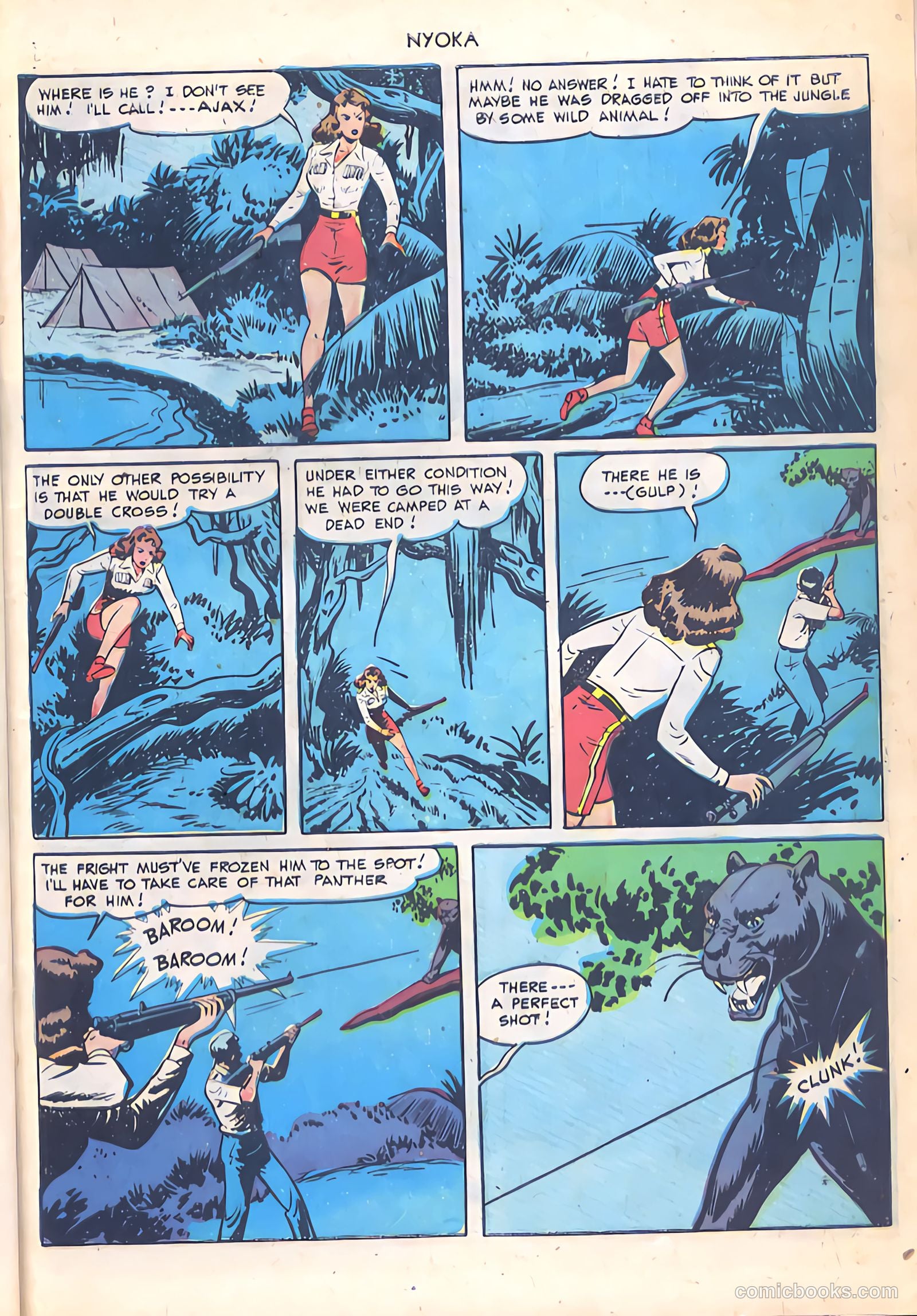 Nyoka the Jungle Girl #35 — page 33 of 52