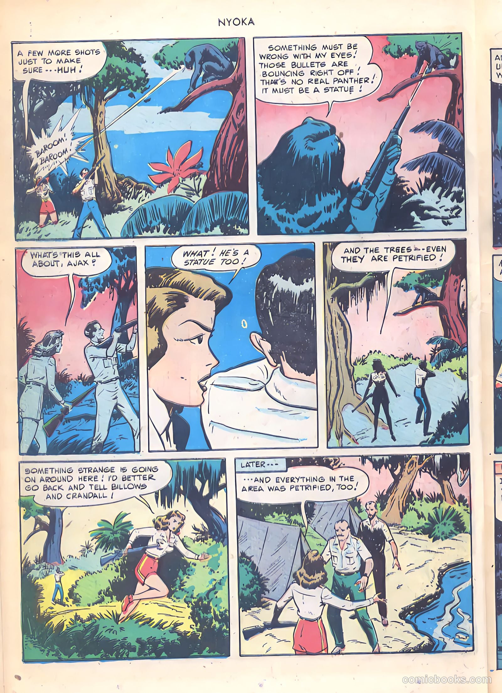 Nyoka the Jungle Girl #35 — page 34 of 52