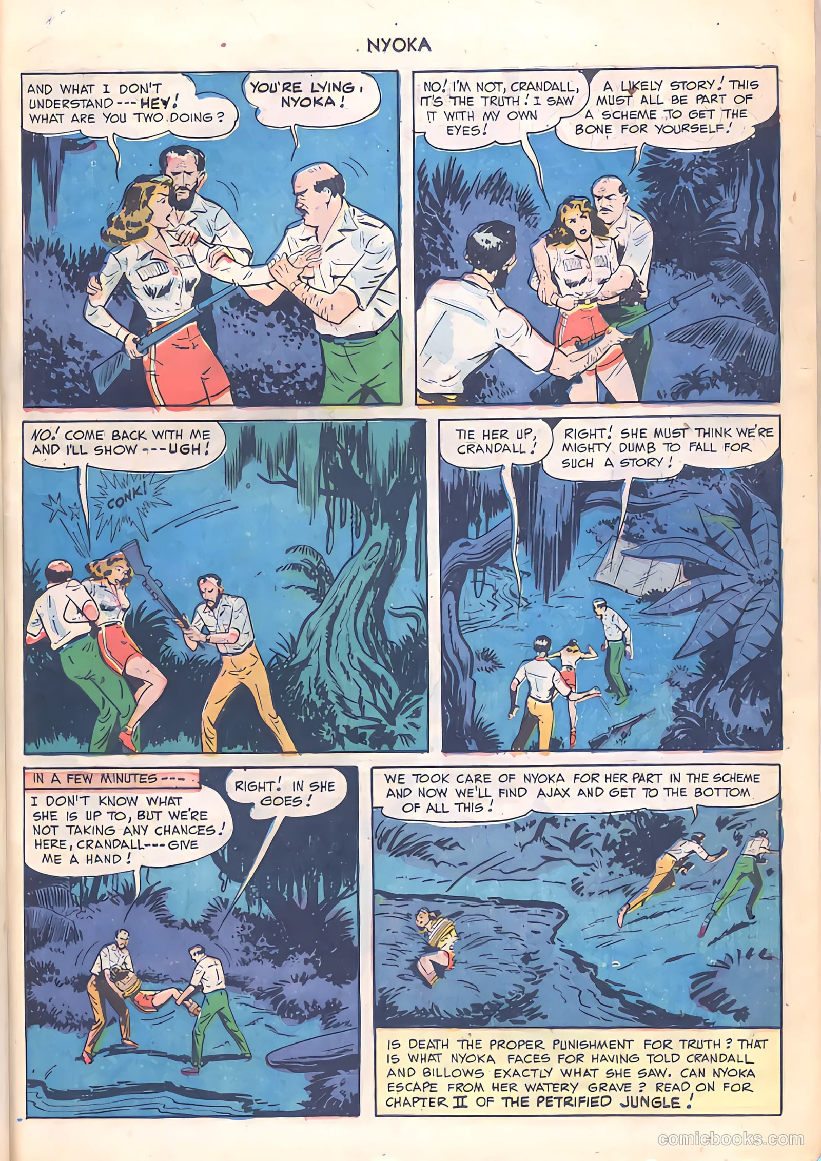 Nyoka the Jungle Girl #35 — page 35 of 52