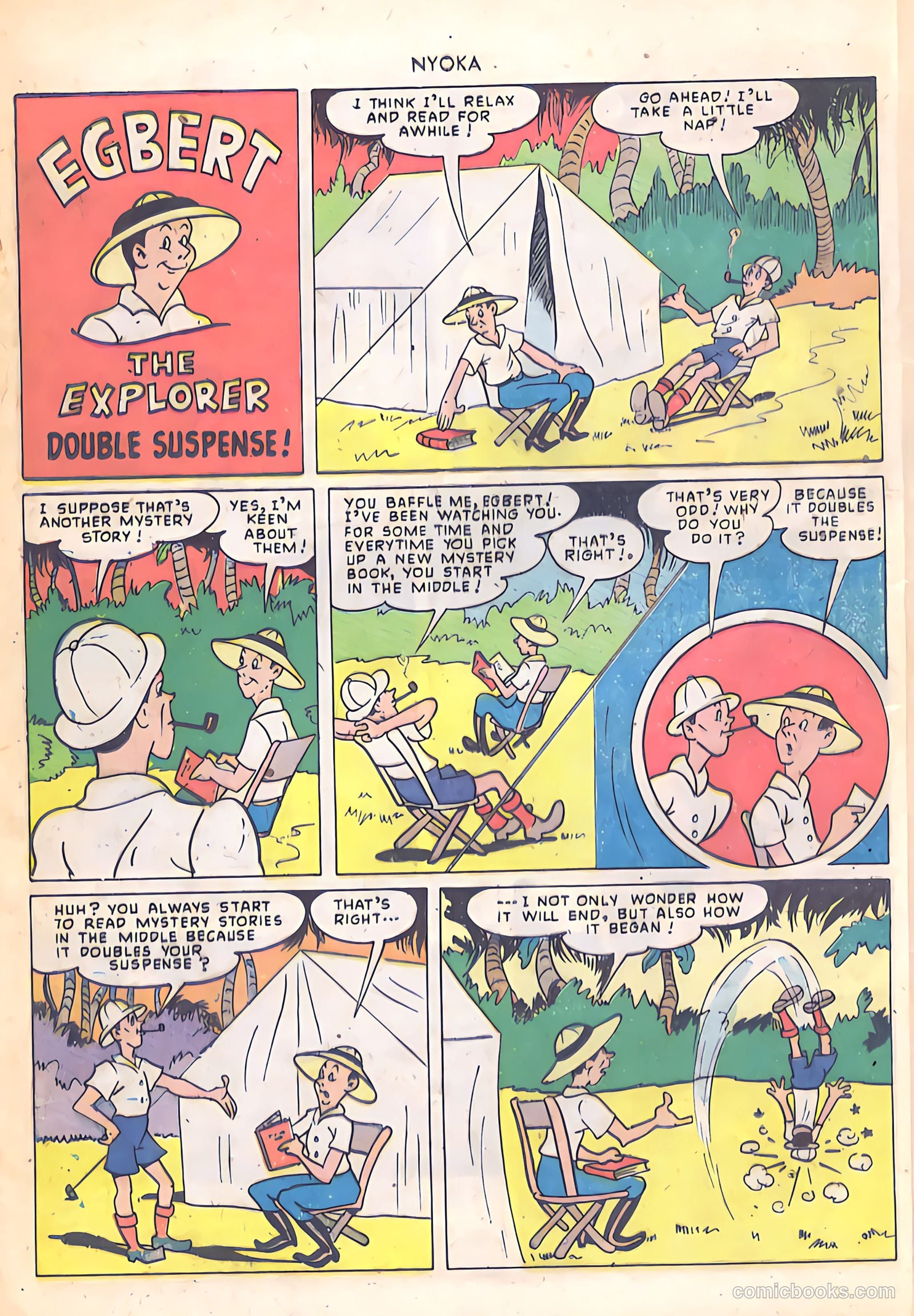 Nyoka the Jungle Girl #35 — page 36 of 52