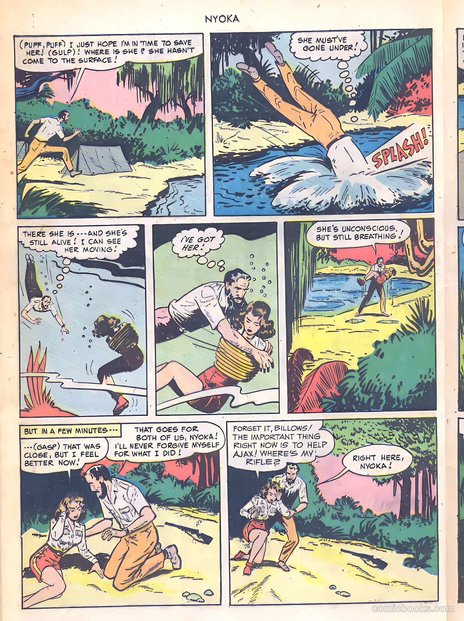 Nyoka the Jungle Girl #35 — page 40 of 52