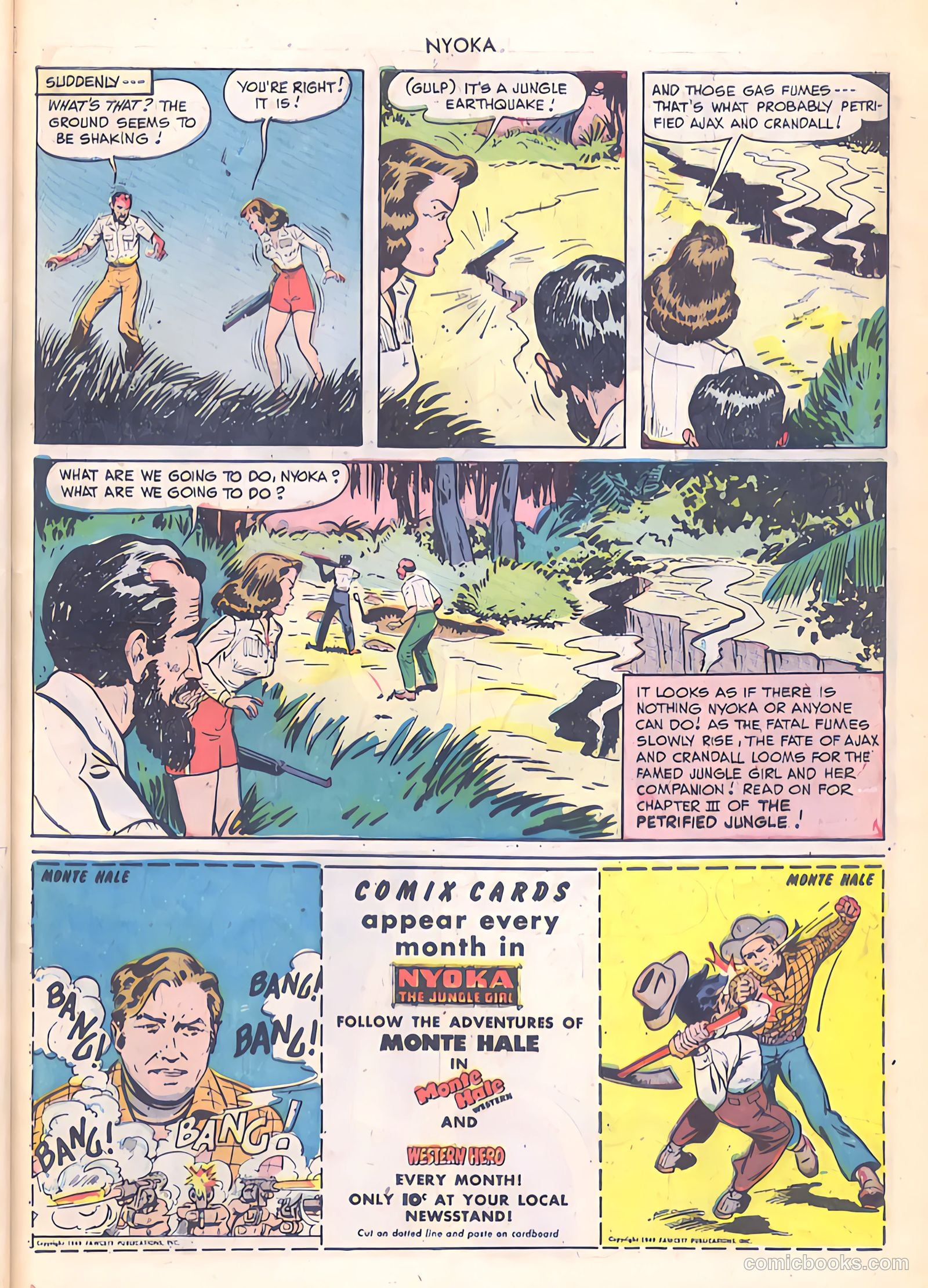 Nyoka the Jungle Girl #35 — page 43 of 52
