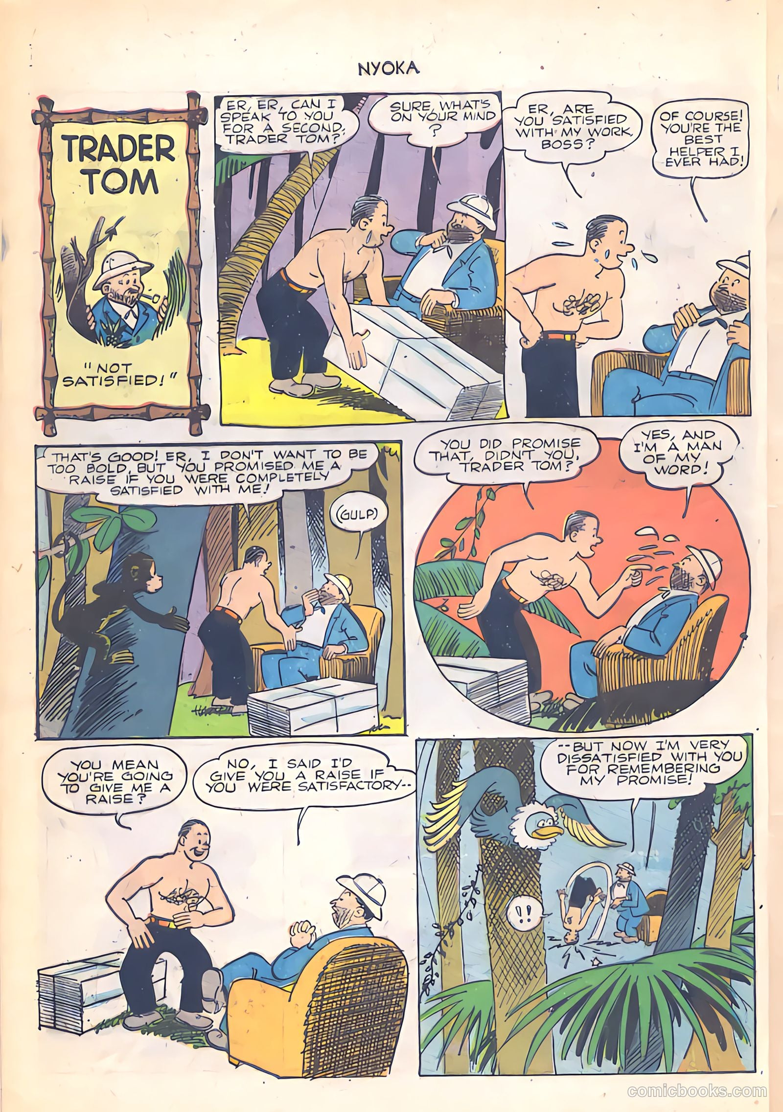 Nyoka the Jungle Girl #35 — page 44 of 52