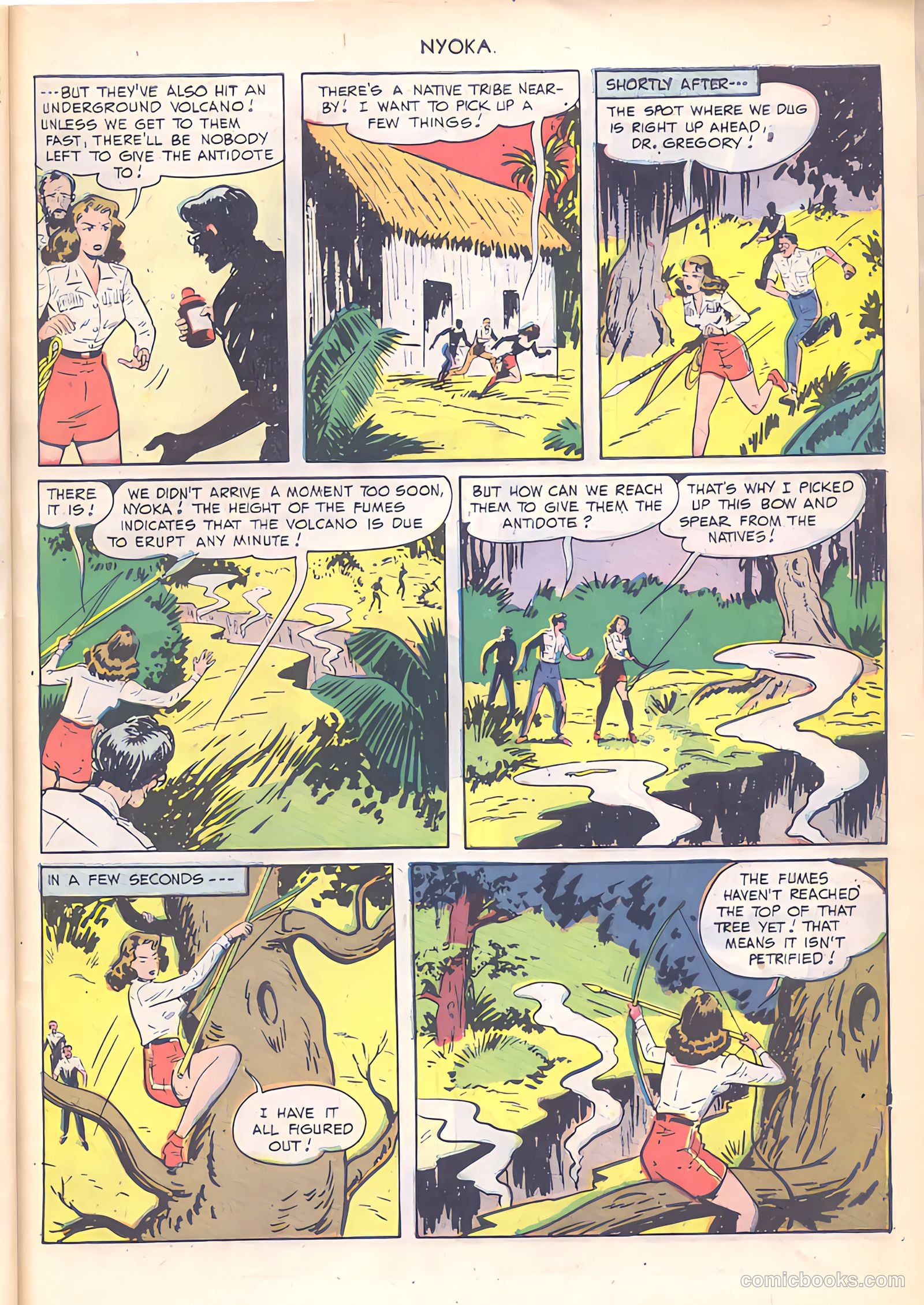 Nyoka the Jungle Girl #35 — page 47 of 52