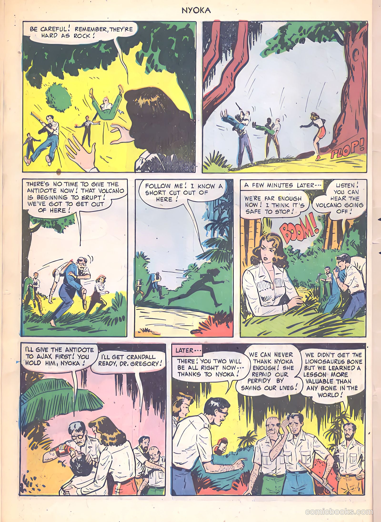 Nyoka the Jungle Girl #35 — page 50 of 52