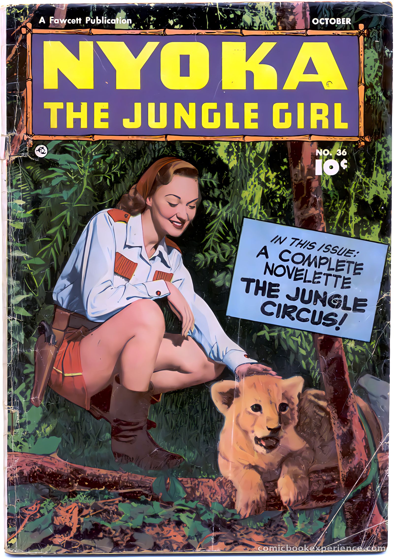 Nyoka the Jungle Girl #36 — page 1 of 36