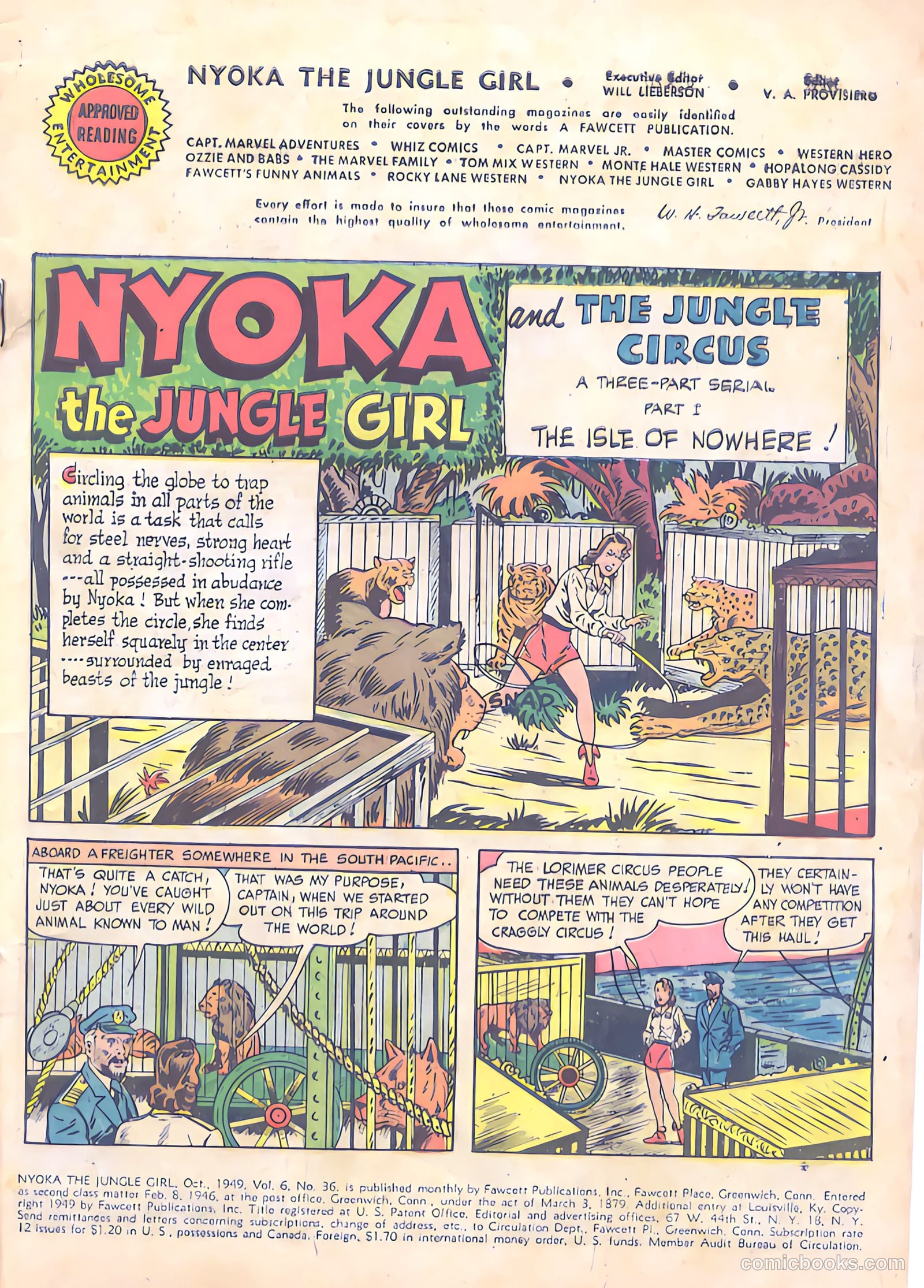Nyoka the Jungle Girl #36 — page 3 of 36