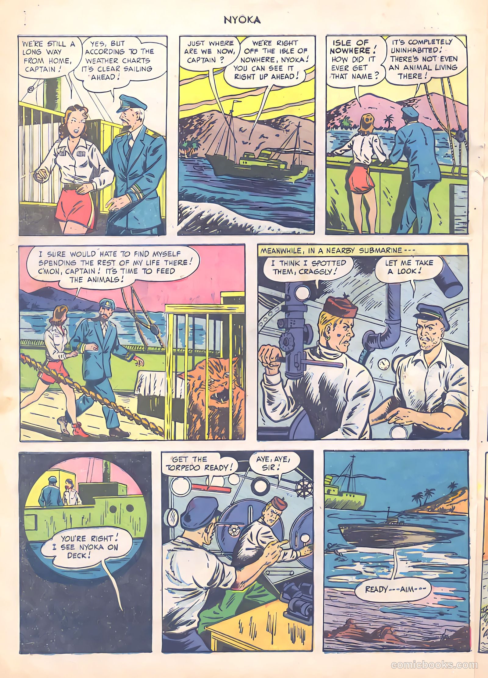 Nyoka the Jungle Girl #36 — page 4 of 36