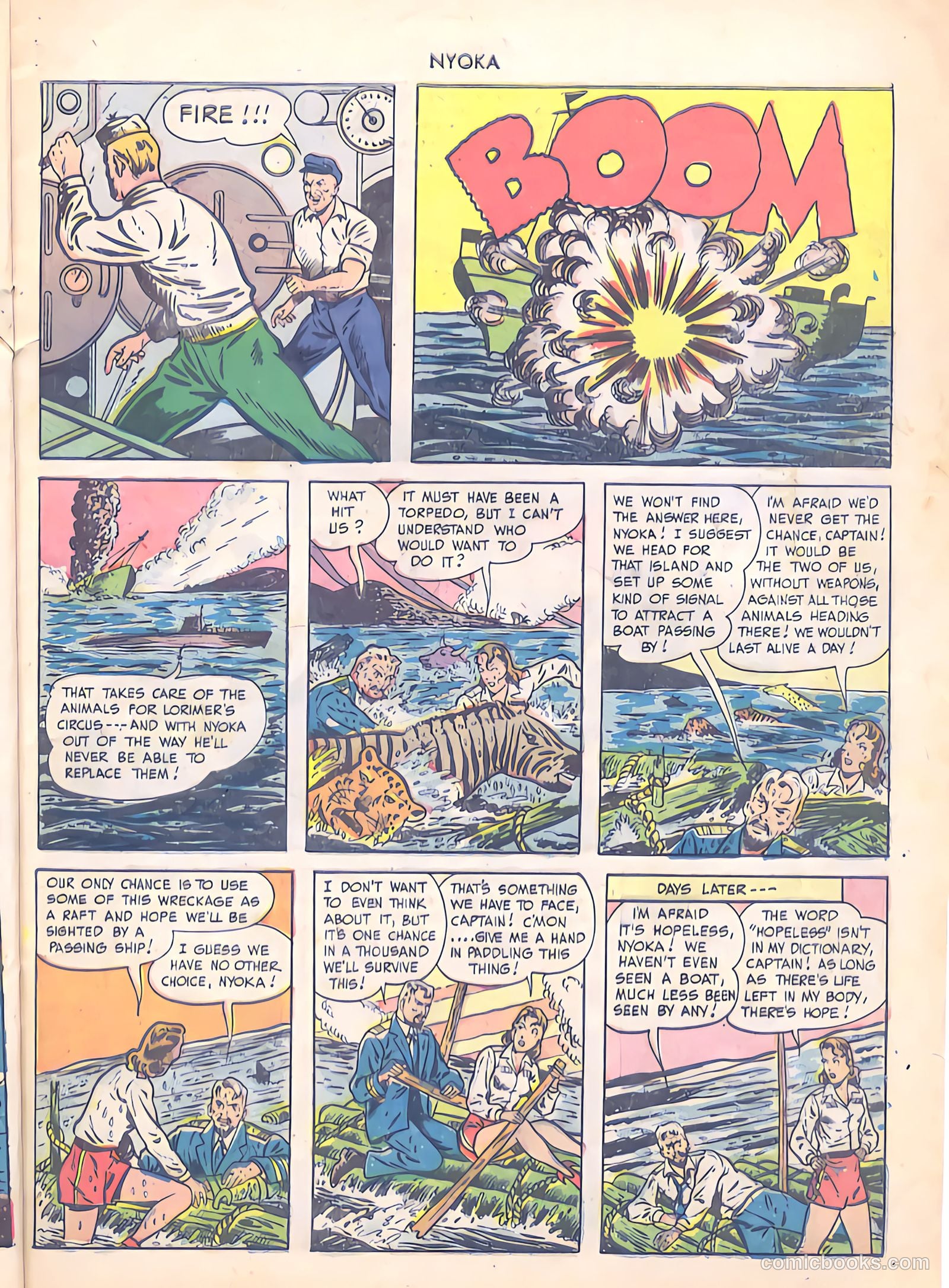 Nyoka the Jungle Girl #36 — page 5 of 36