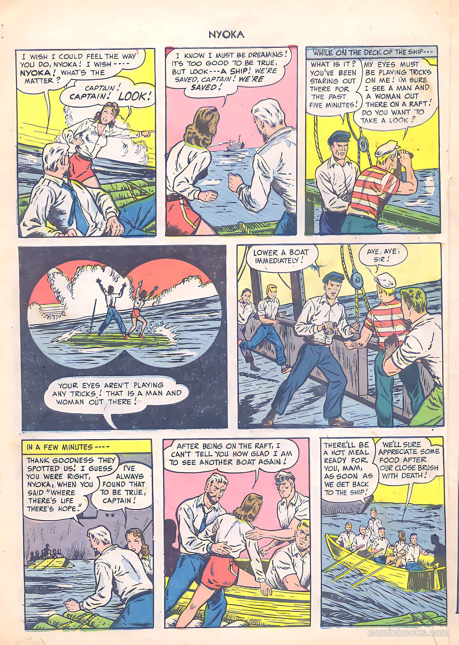 Nyoka the Jungle Girl #36 — page 6 of 36