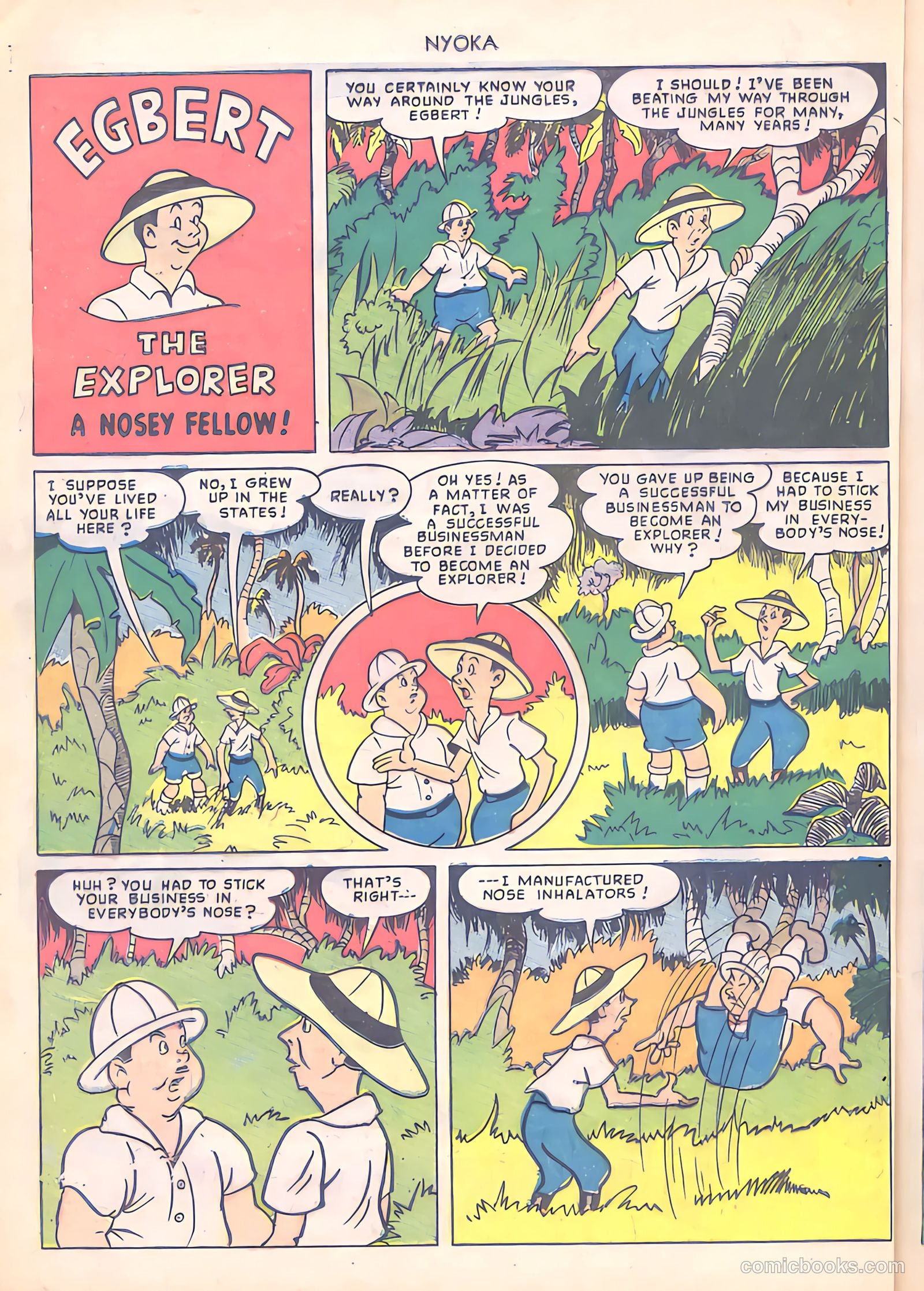 Nyoka the Jungle Girl #36 — page 12 of 36