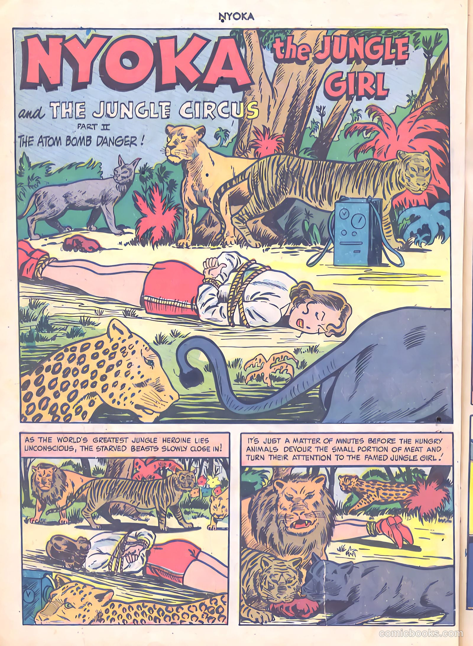Nyoka the Jungle Girl #36 — page 14 of 36