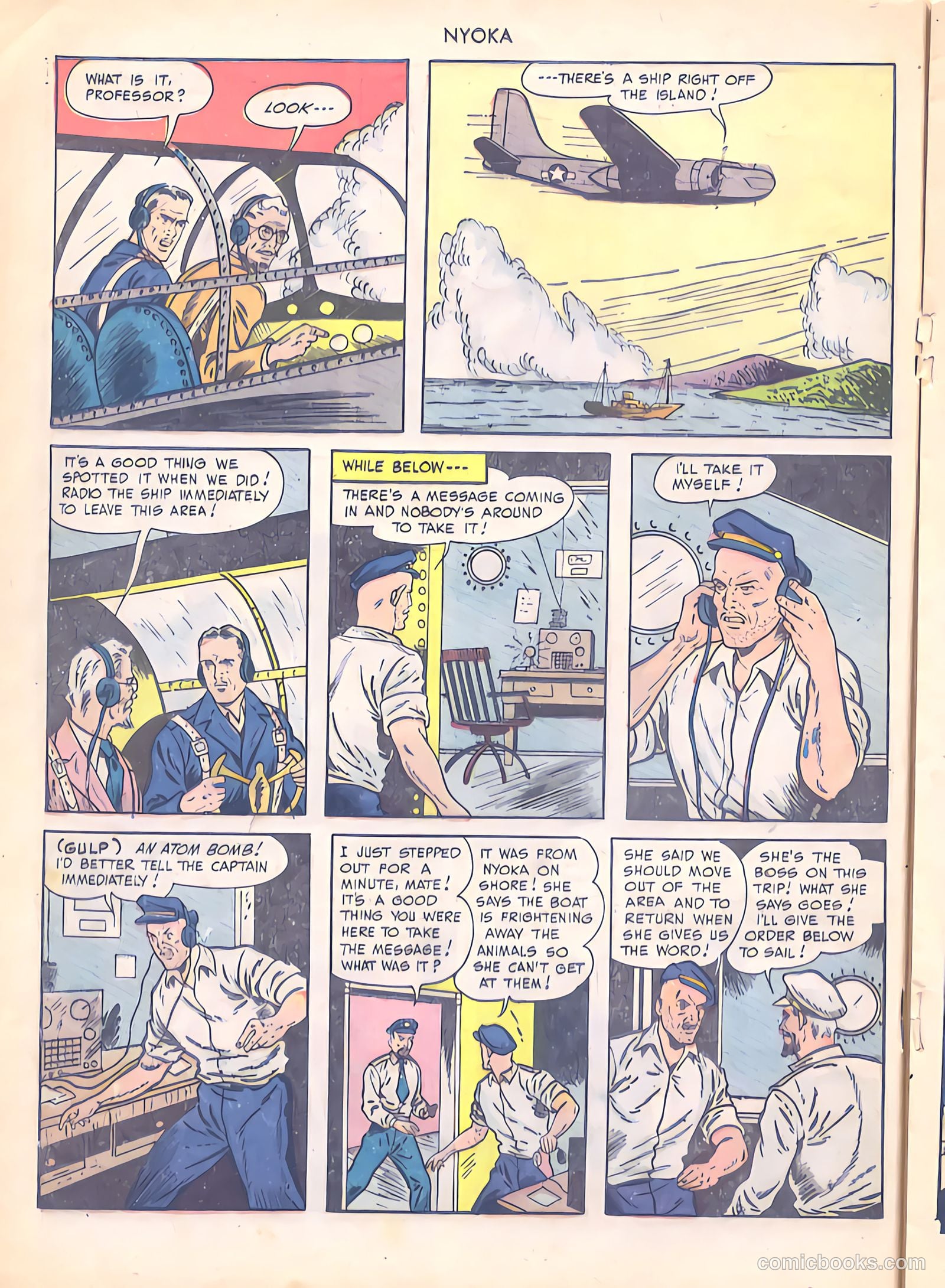 Nyoka the Jungle Girl #36 — page 16 of 36