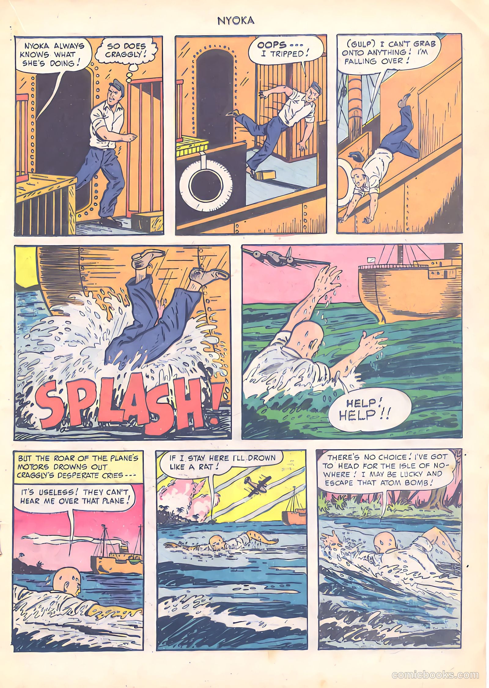 Nyoka the Jungle Girl #36 — page 17 of 36