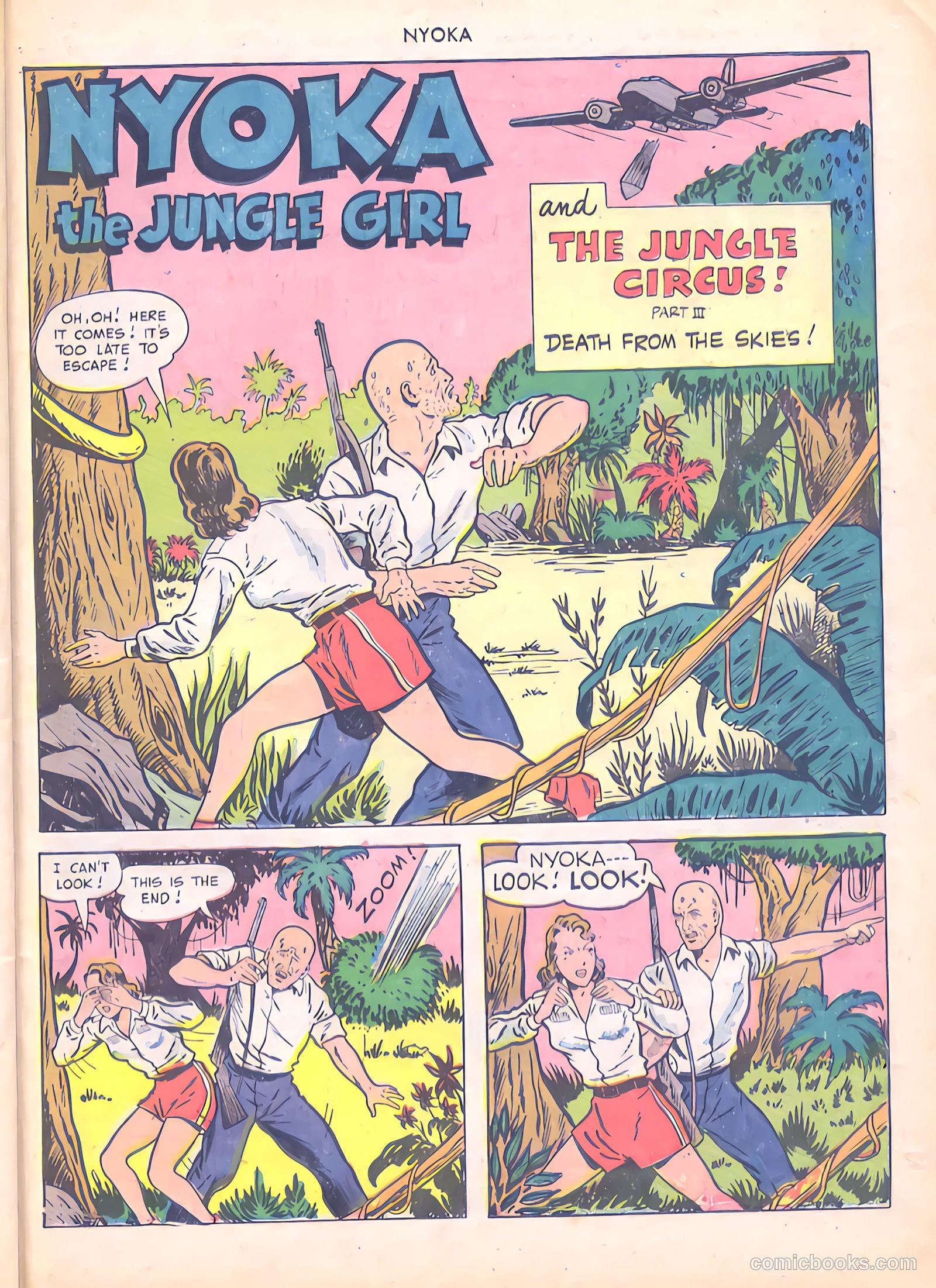 Nyoka the Jungle Girl #36 — page 23 of 36