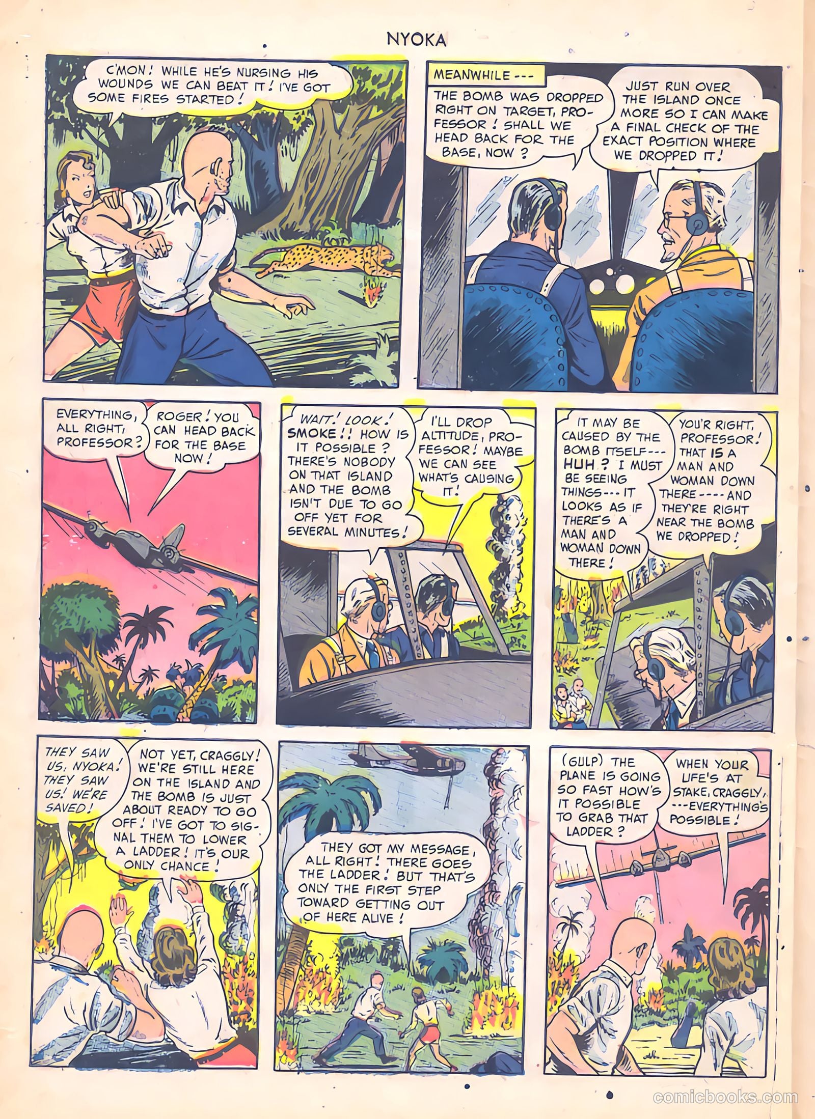 Nyoka the Jungle Girl #36 — page 26 of 36