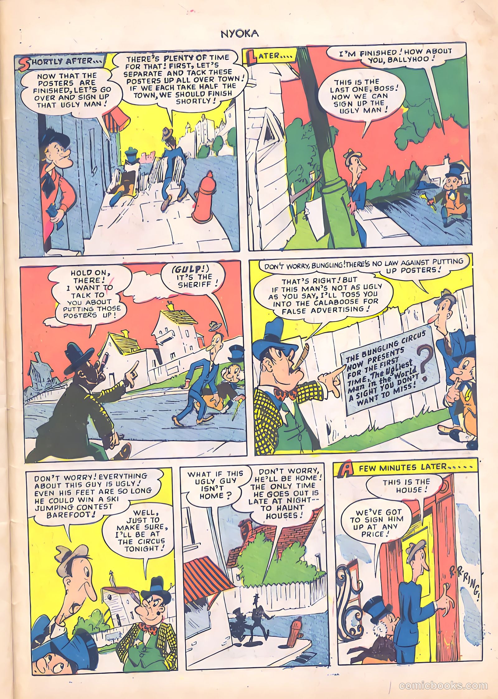Nyoka the Jungle Girl #36 — page 31 of 36