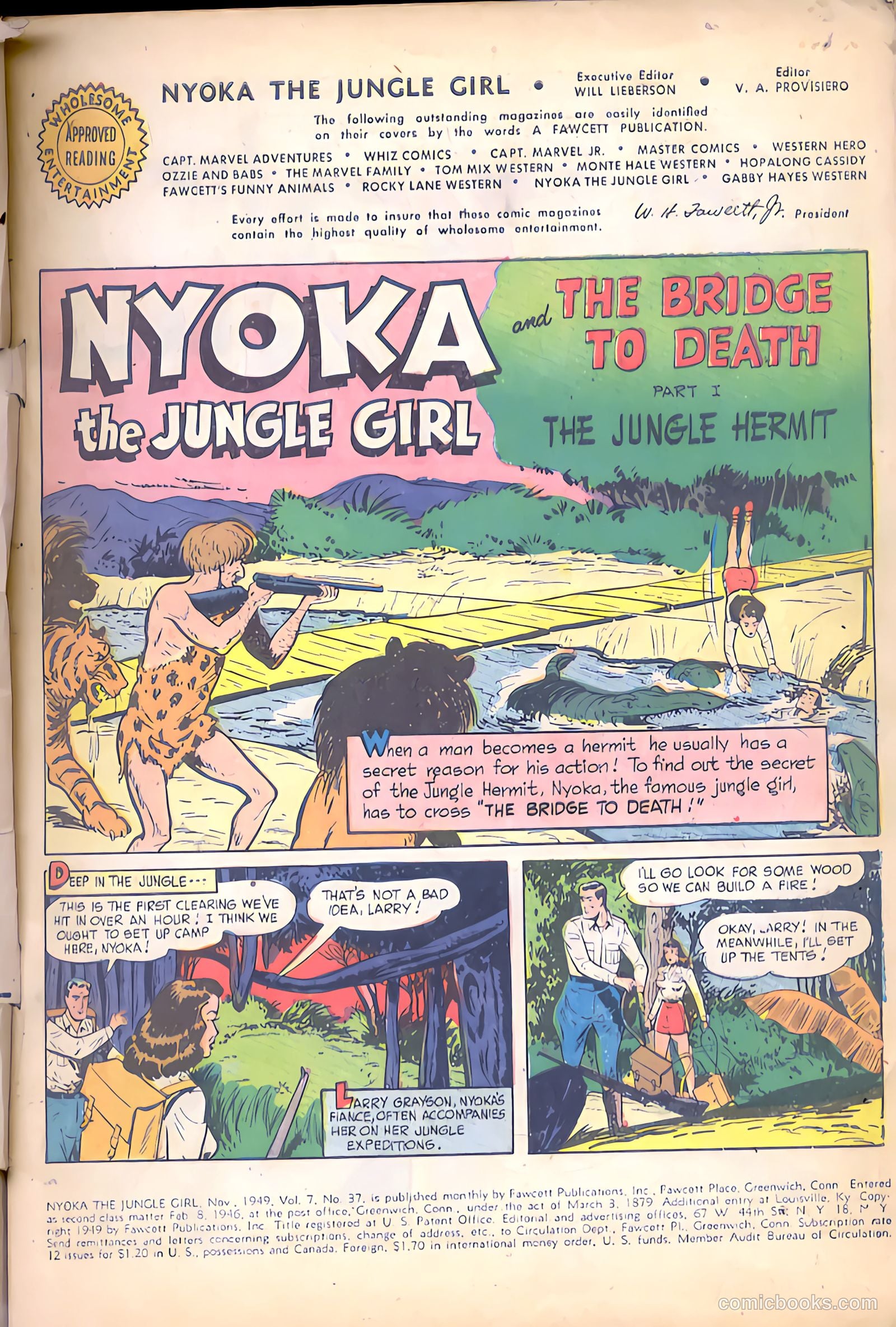 Nyoka the Jungle Girl #37 — page 3 of 52