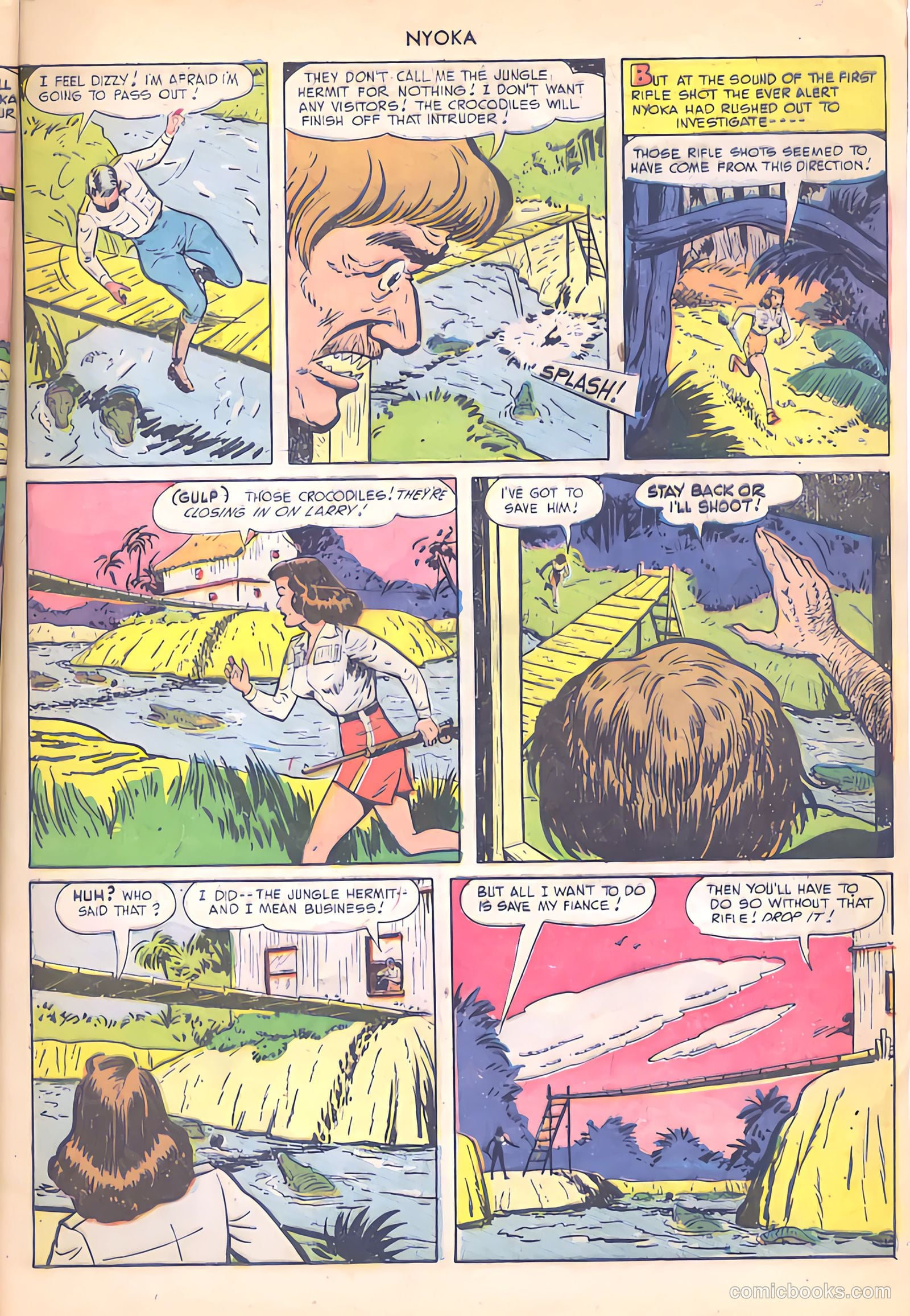 Nyoka the Jungle Girl #37 — page 5 of 52