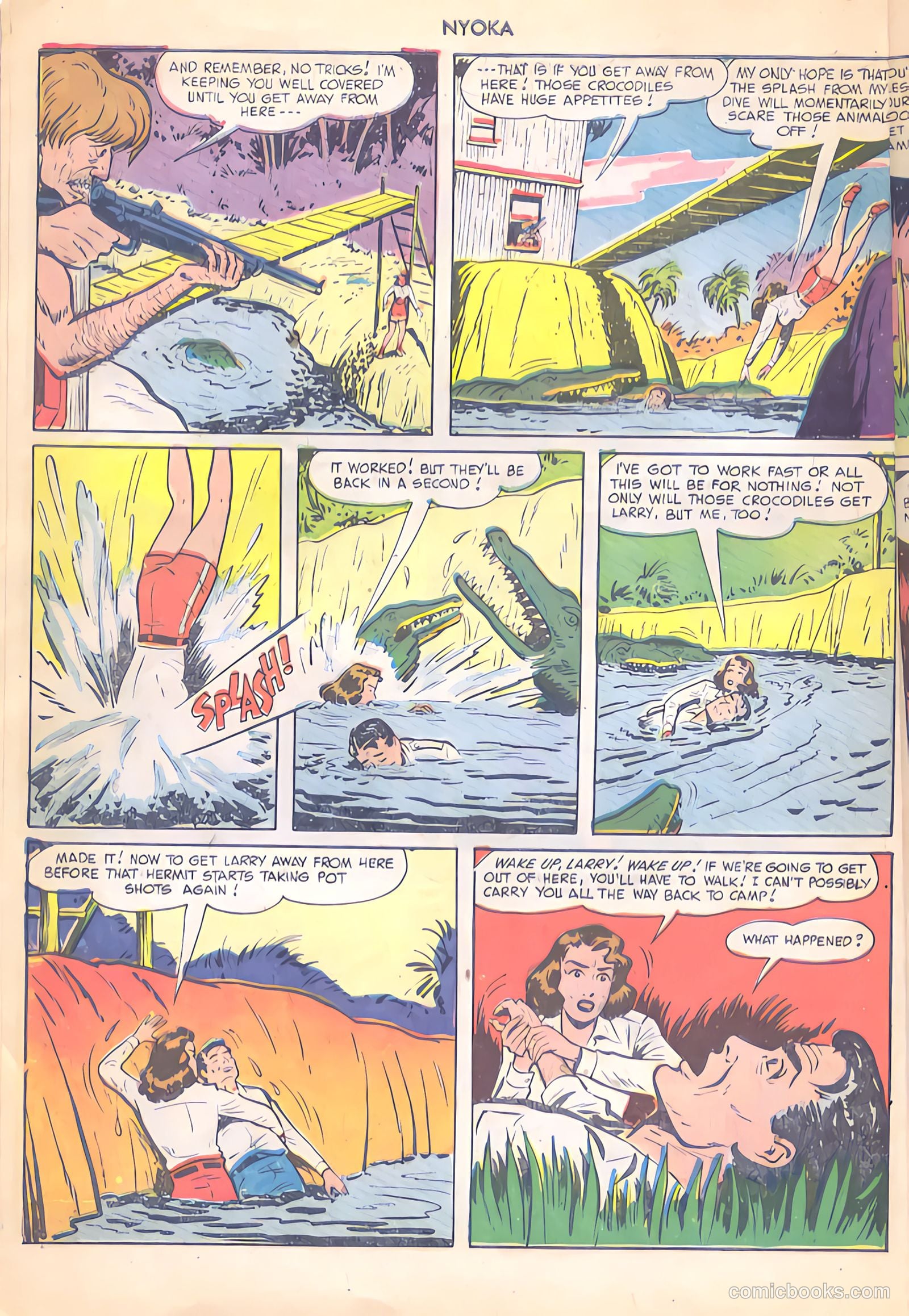 Nyoka the Jungle Girl #37 — page 6 of 52