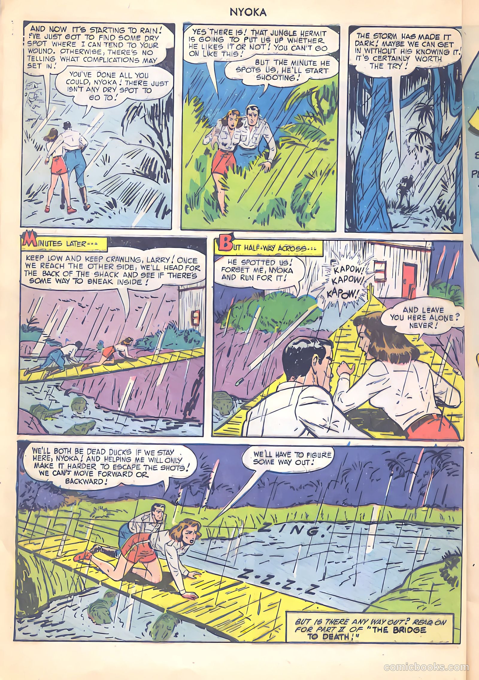 Nyoka the Jungle Girl #37 — page 8 of 52