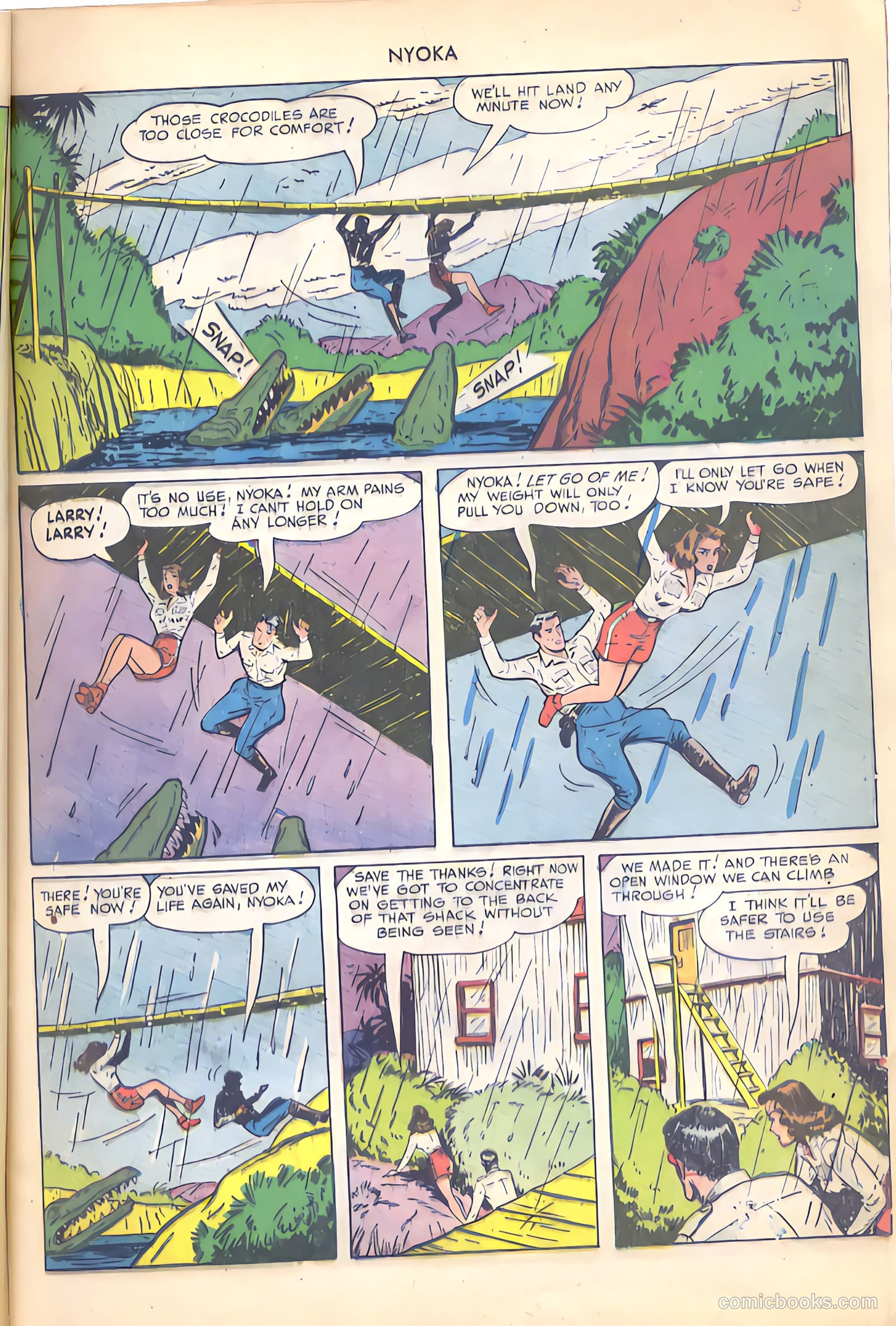 Nyoka the Jungle Girl #37 — page 13 of 52